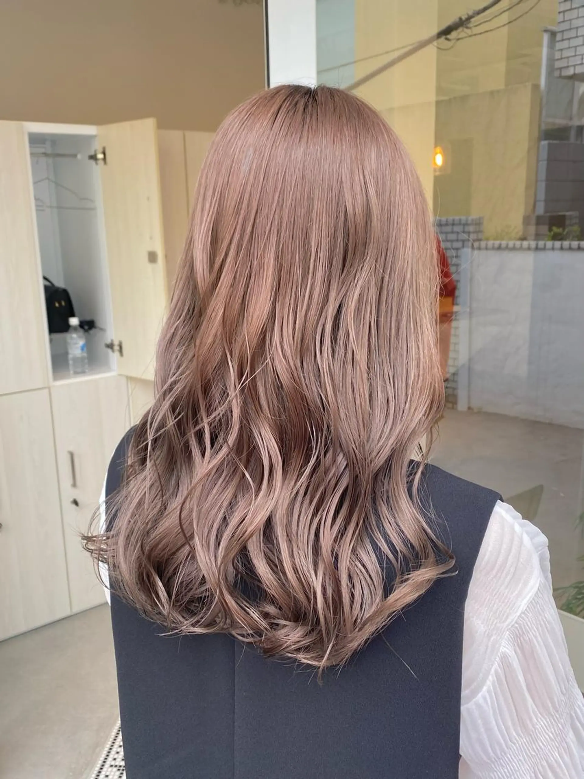 ロング カラー ブリーチ ブラウンカラー ❄️中川 慎之介❄️のヘアスタイル