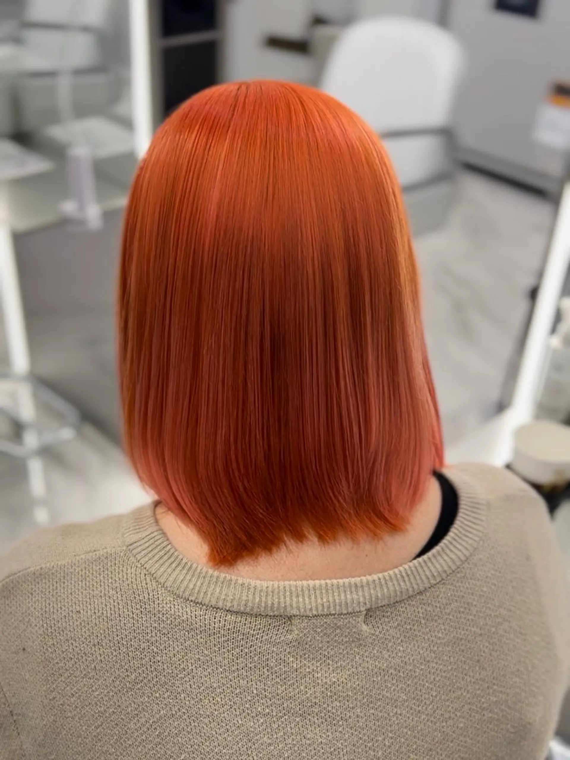 ミディアム カラー カット ヘアカラー トリートメント ヘッドスパ 最高級髪質改善🥇 小玉美菜のヘアスタイル