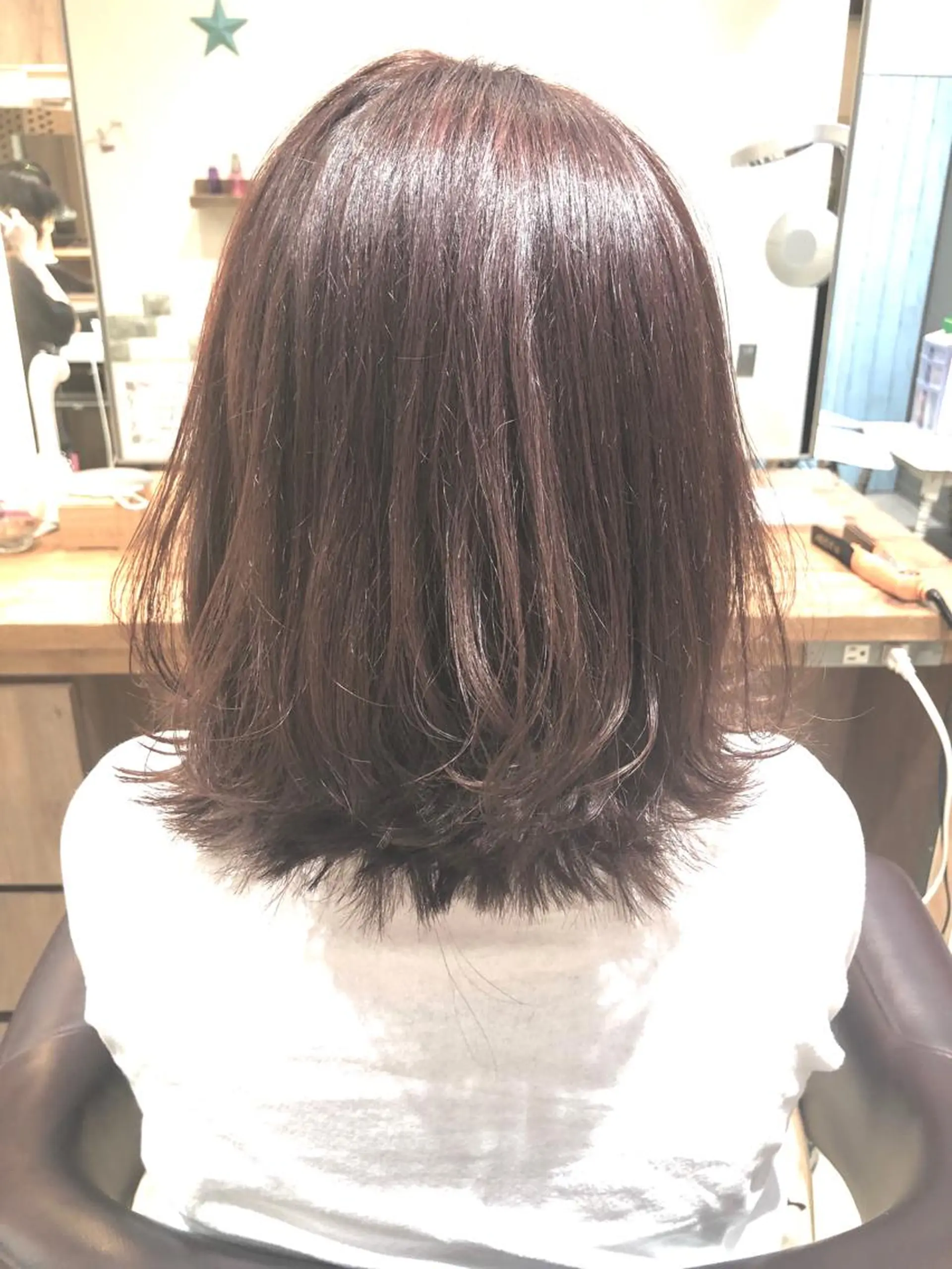 セミロング Elle✂︎ Riinaのヘアスタイル
