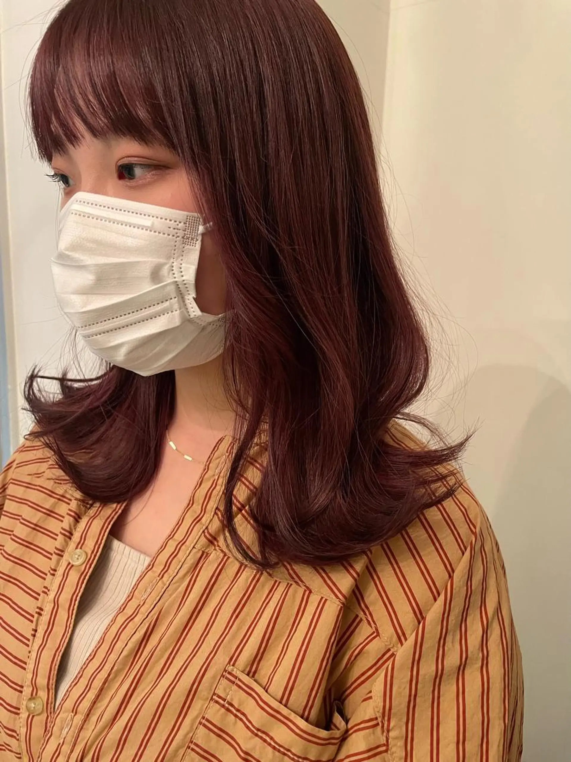 セミロング ショート/ブリーチ mizuki🐋のヘアスタイル