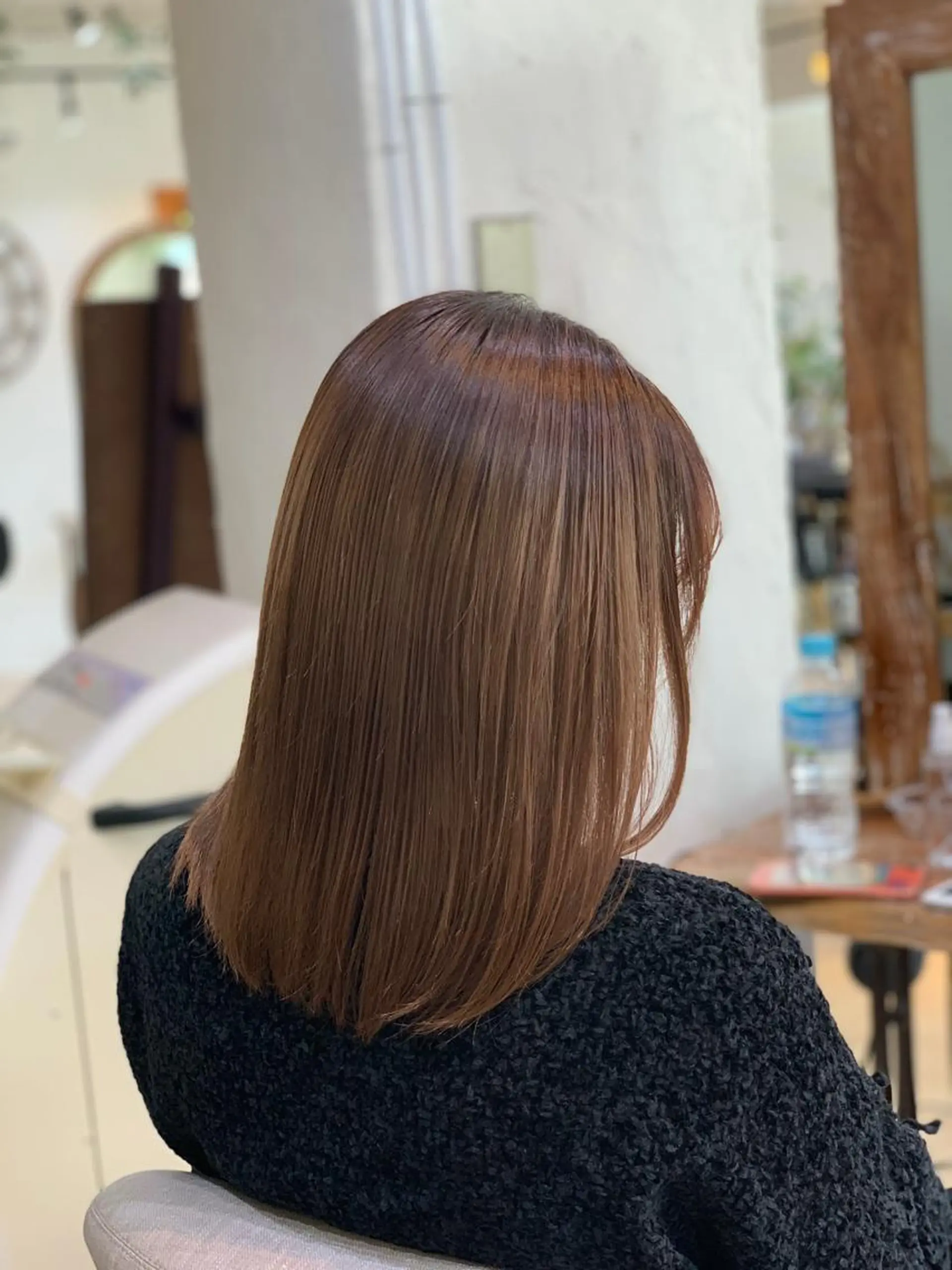 ミディアム 💛ハイトーン💛 りむのヘアスタイル