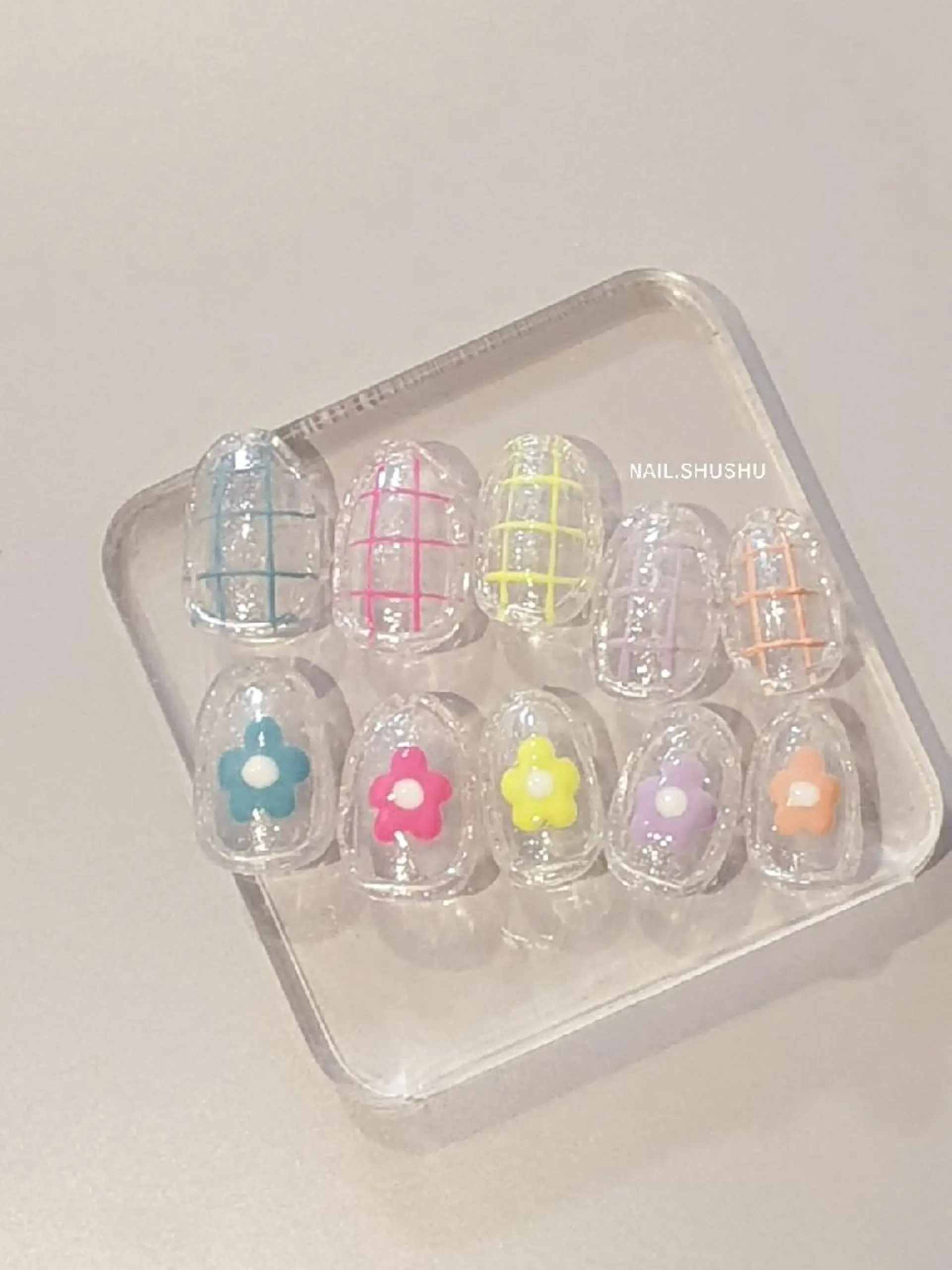 ネイル 3dパーツ/流行り 👧shushu❤️のネイルデザイン