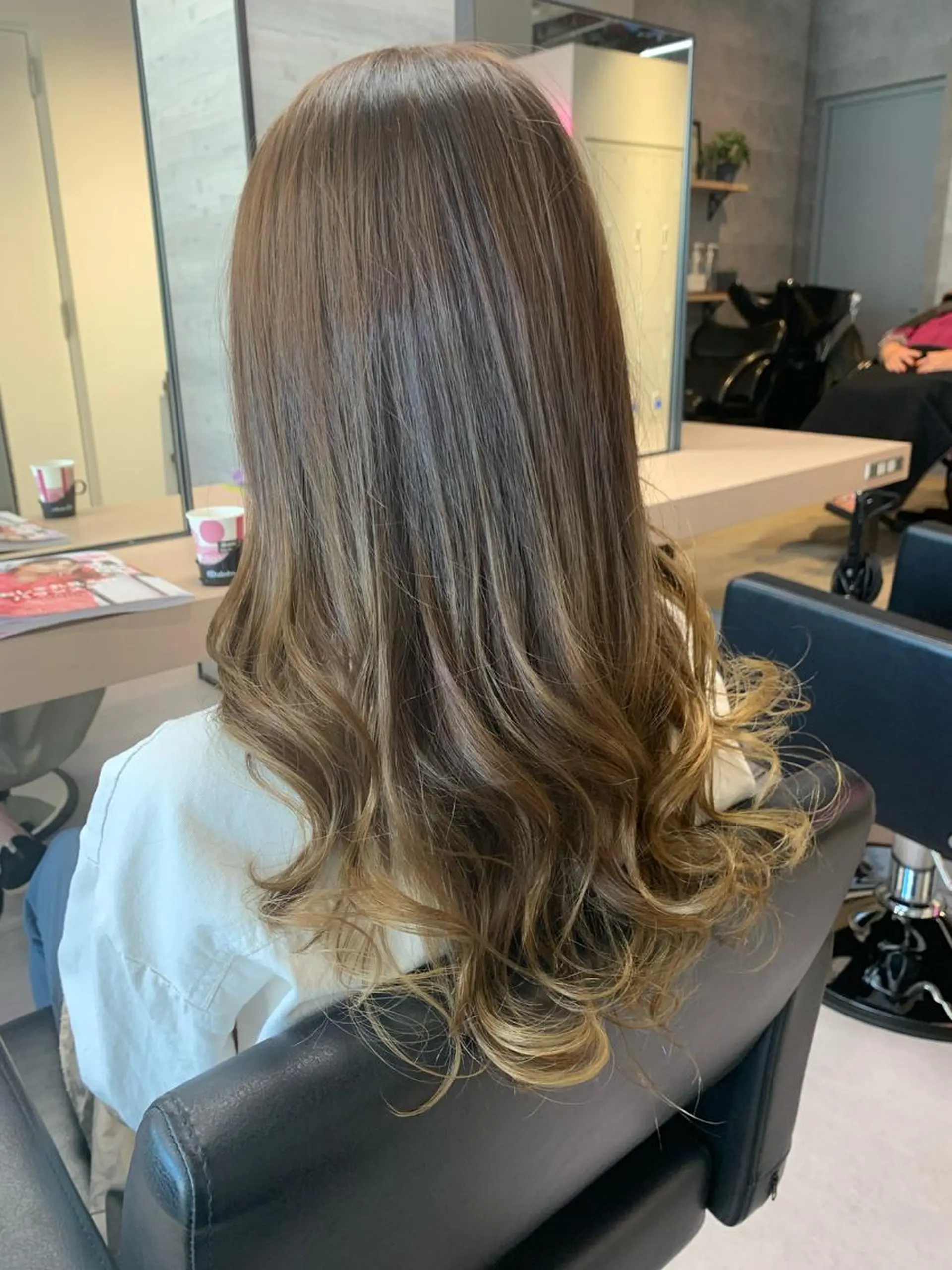 ロング カラー カット ヘアカラー トリートメント ❤️Ruminate 日暮里店❤️のヘアスタイル