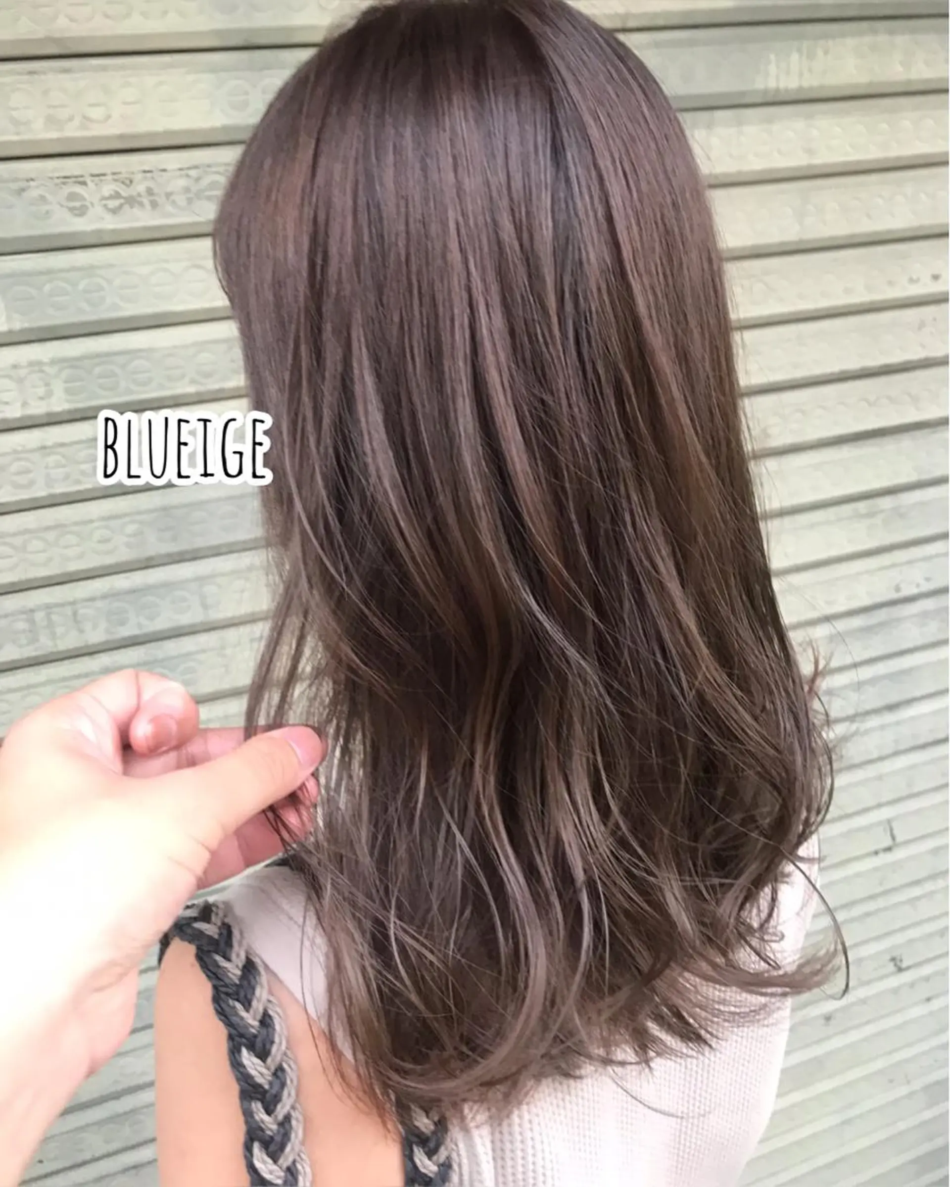 セミロング カラー 年間1500人担当 代表 南一路のヘアスタイル