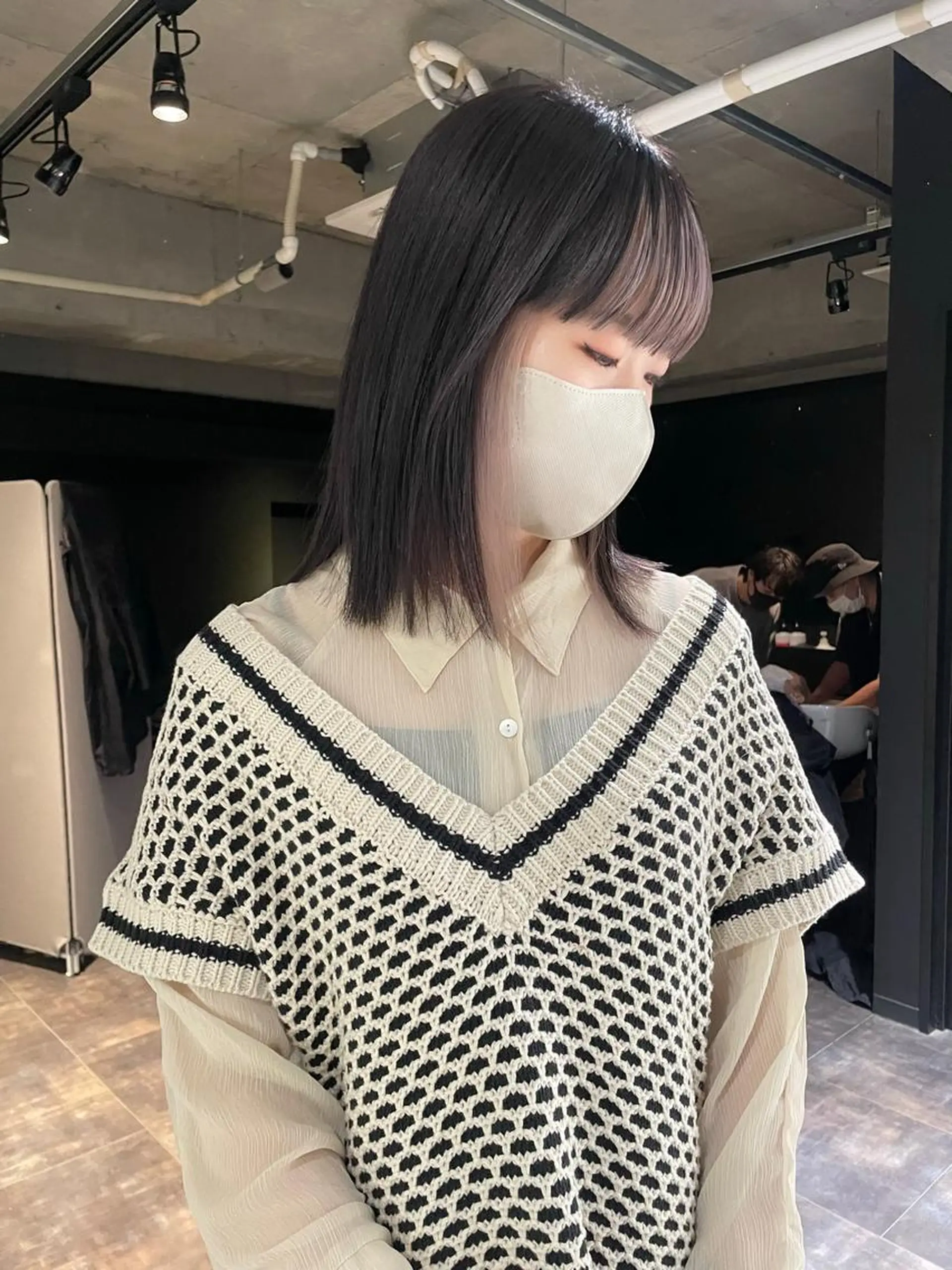 ミディアム カラー インナーカラー ヘアカラー トリートメント 心斎橋/ブリーチ minamiのヘアスタイル