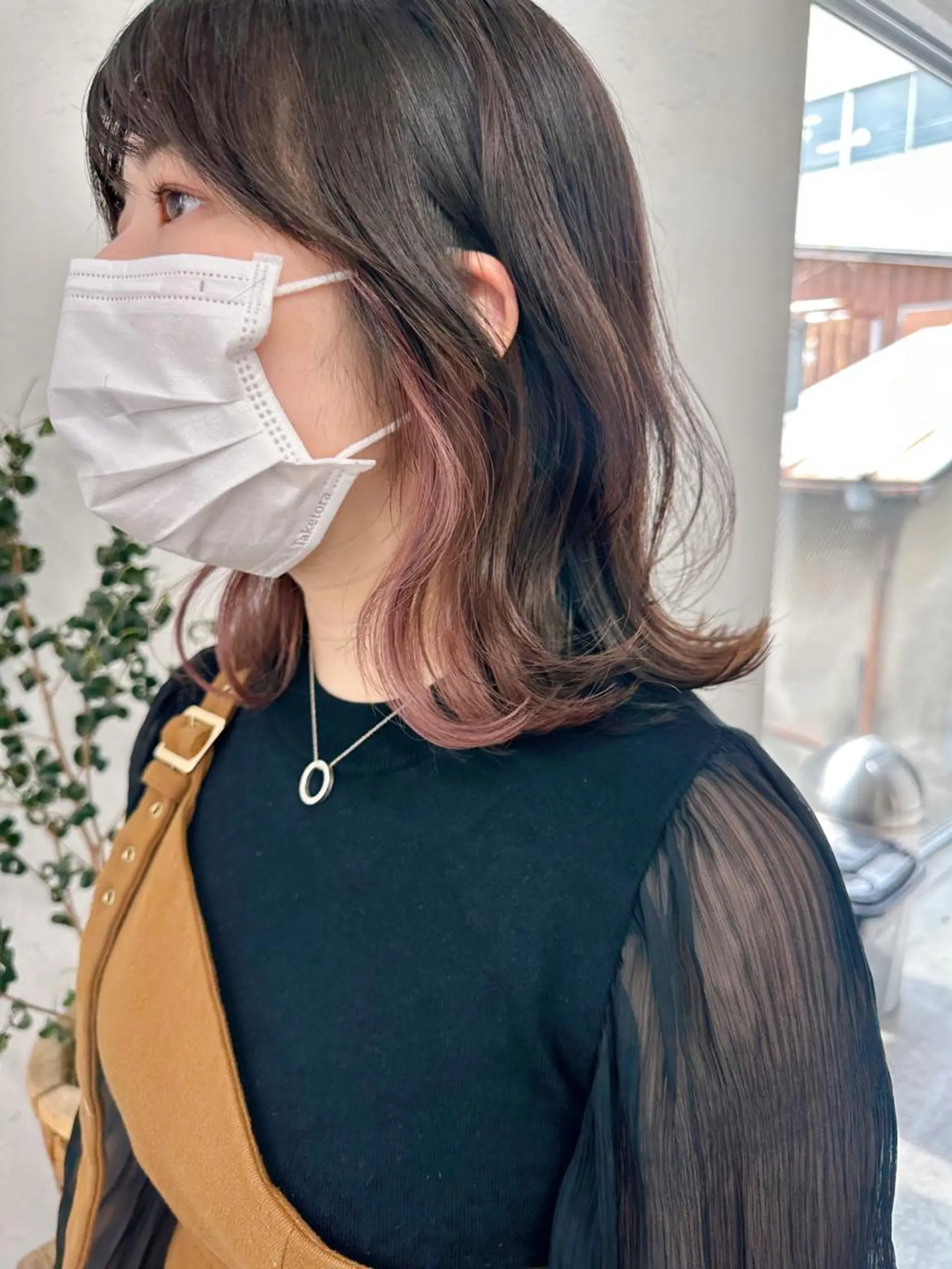 ミディアム カラー ブリーチダブルカラー 【koide】のヘアスタイル