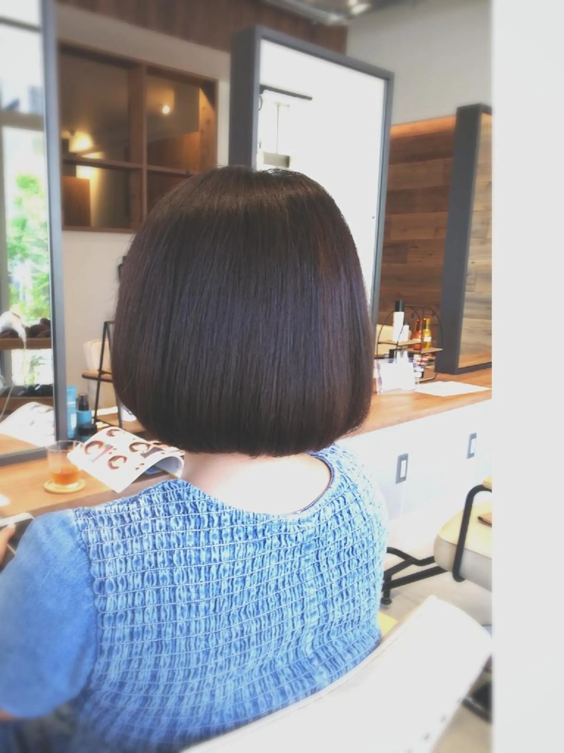 ショート ボブ Hair Design Lunetta所属・宮本 克也のヘアスタイル