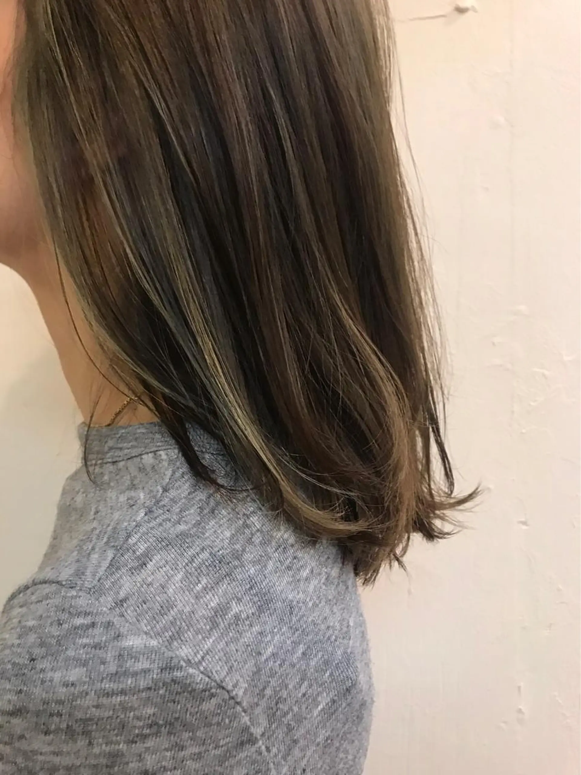 ミディアム カラー ハイライトカラー ハイライト luve heart's And Be  minamisemba所属・脇坂 佳世の眉毛・アイブロウイメージ