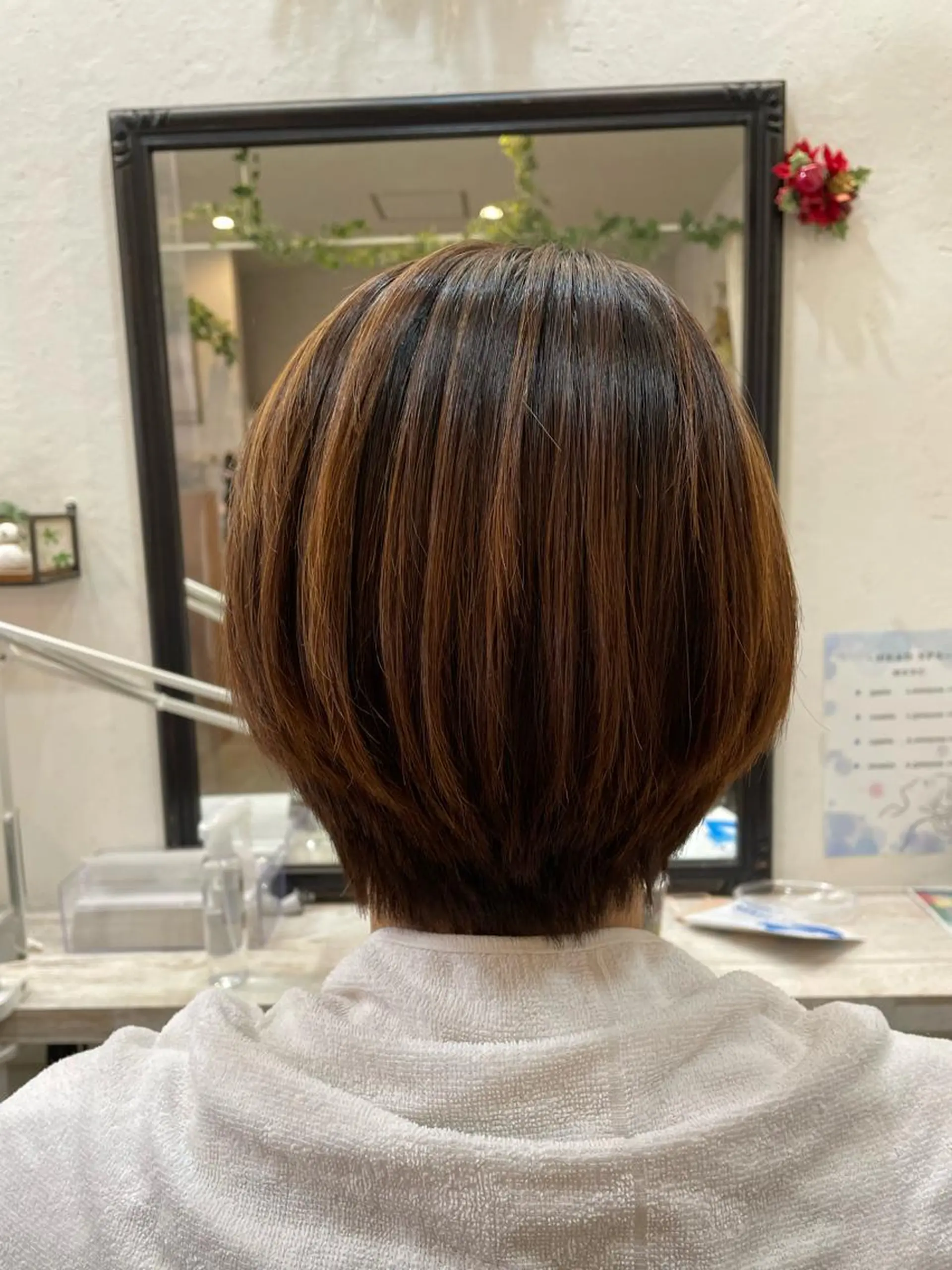 ショート fleur所属・津田 あかねのヘアスタイル