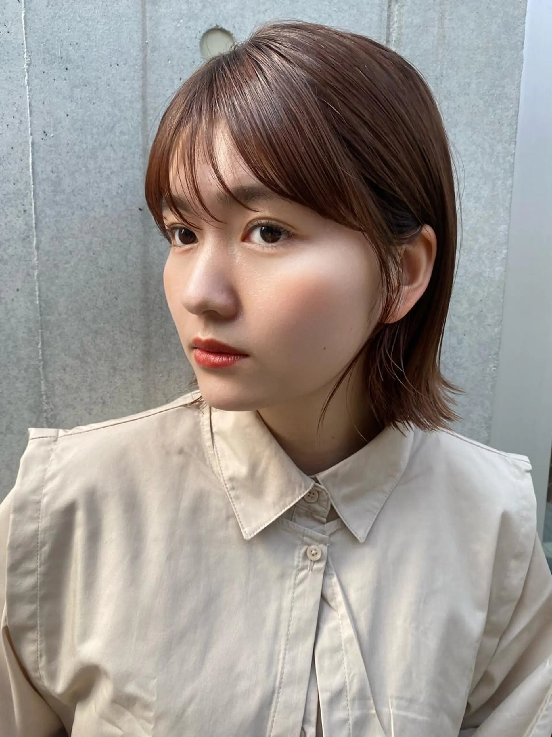 ショート カラー 🪭risa 暖色/レイヤー🪭のヘアスタイル