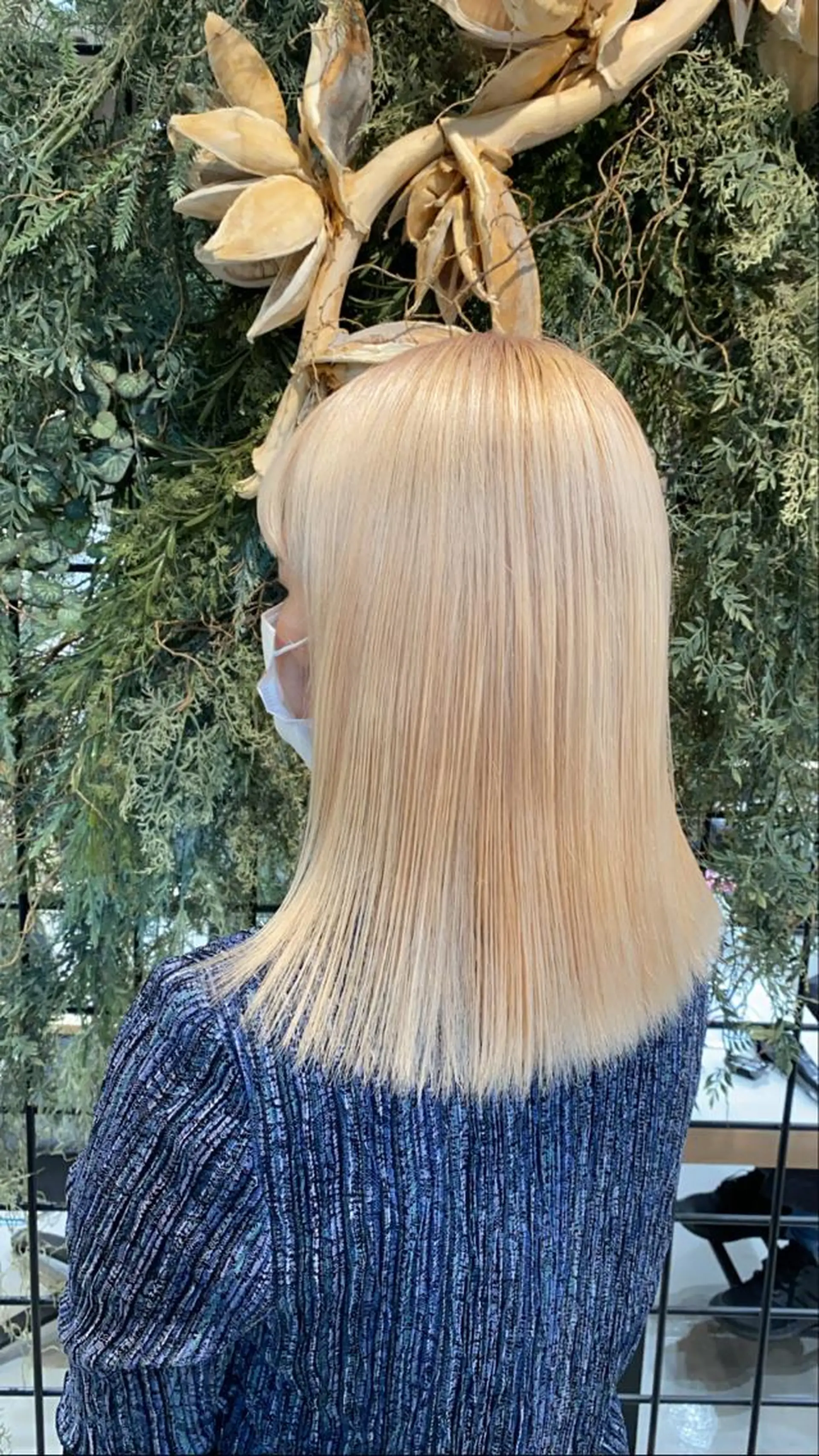 カラー AO所属・RISAKO 艶髪モテヘア🎀府中のヘアスタイル