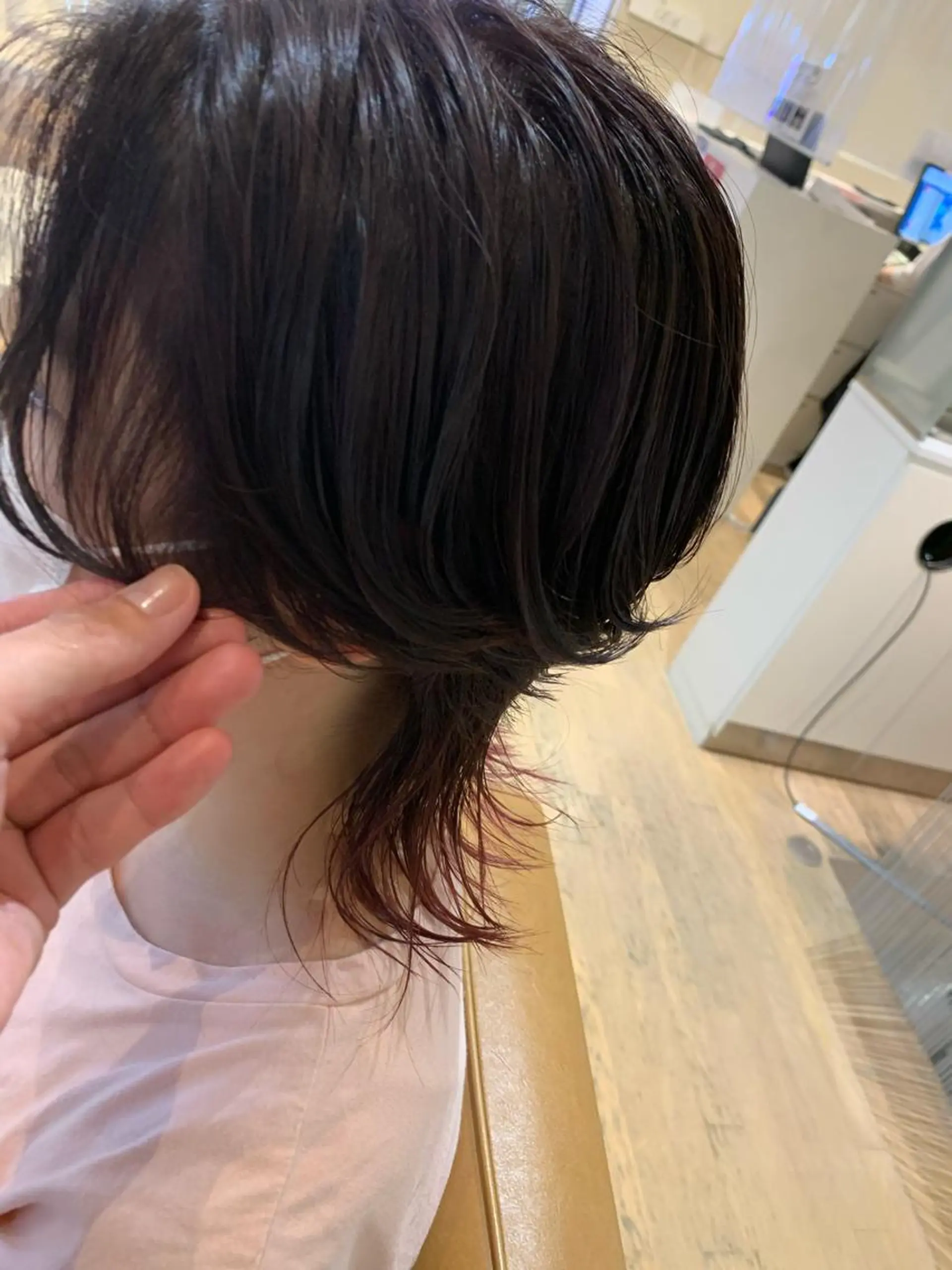 ショート ヘアアレンジ ボブ ウルフカット ウルフボブ 【メンズモデル募集】 Bassa所沢のヘアスタイル