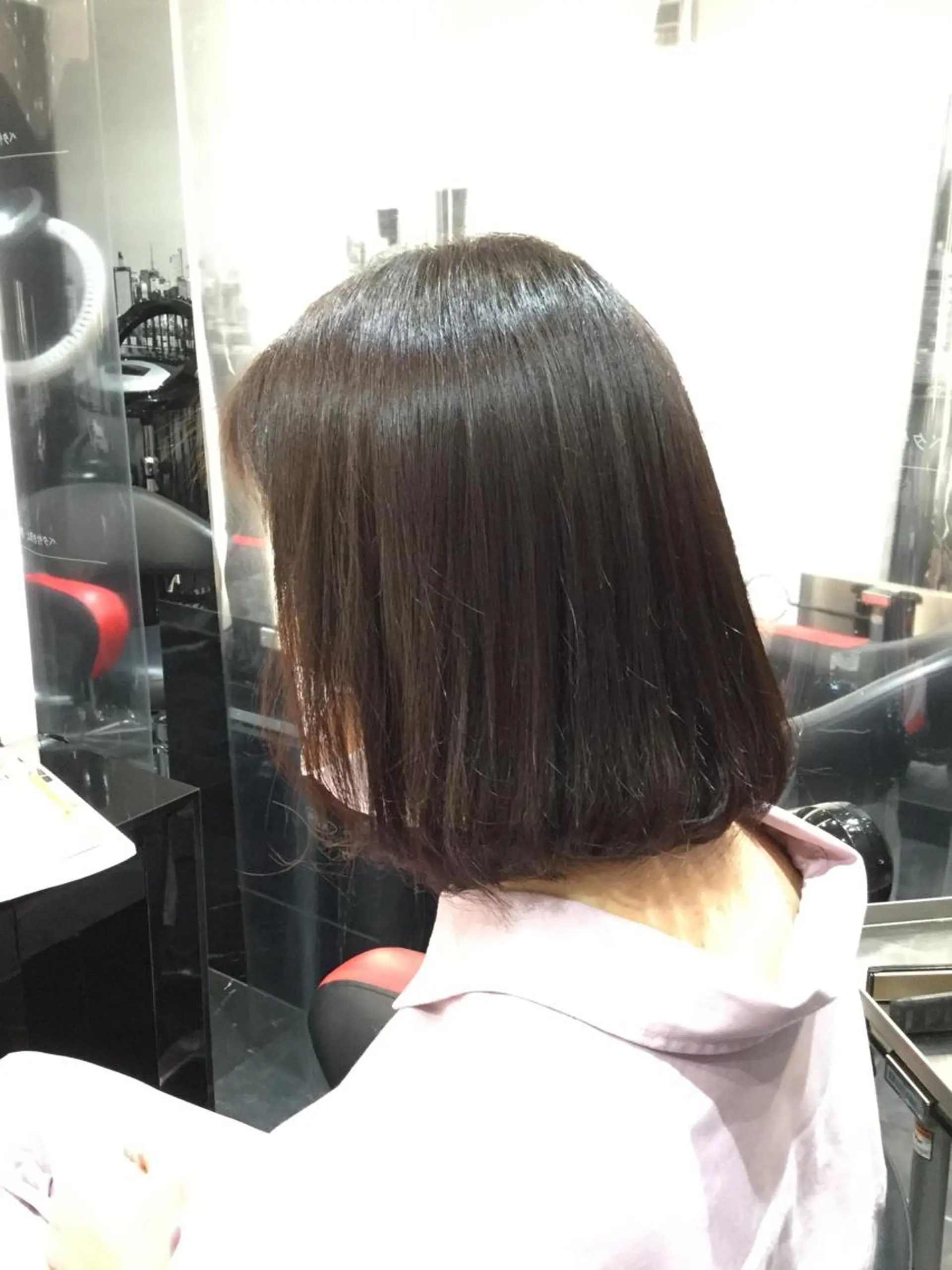 ミディアム カラー Annon プライベートサロンのヘアスタイル