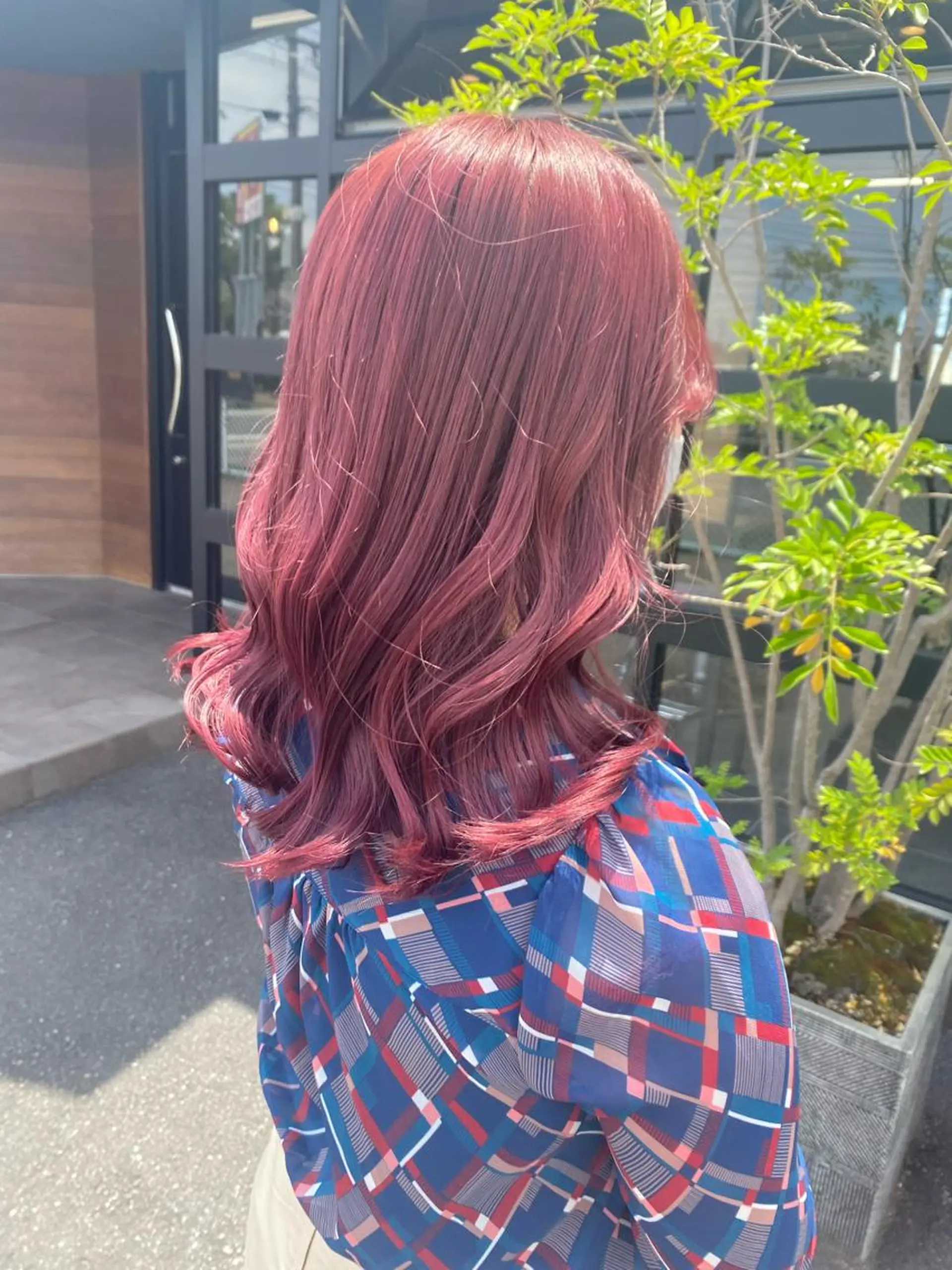 ロング maco 艶感ハイトーン🦋のヘアスタイル