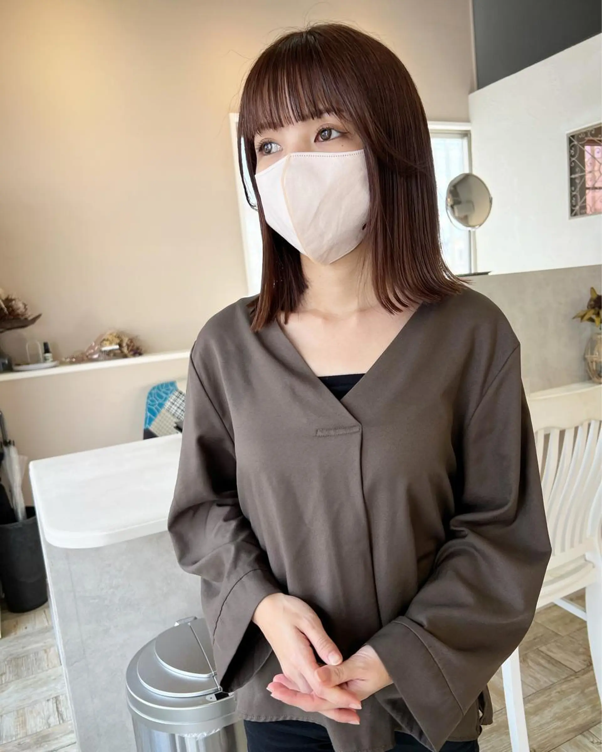 ショート カラー ボブ テトネ タカシのヘアスタイル