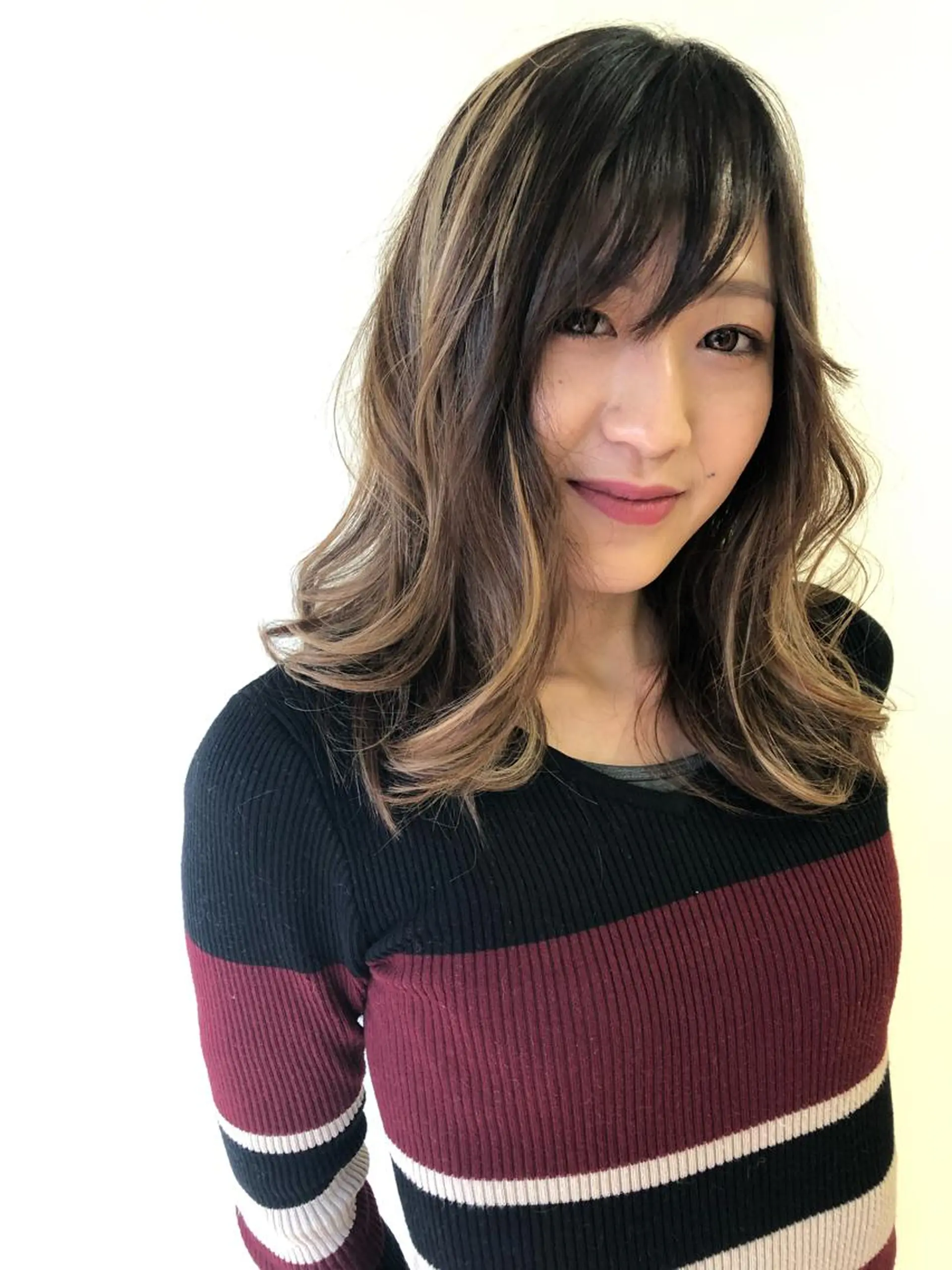 ロング ハイライト レイヤーカット ロング DEUCE　ヤマミヤ ヒロキ🌿のヘアスタイル