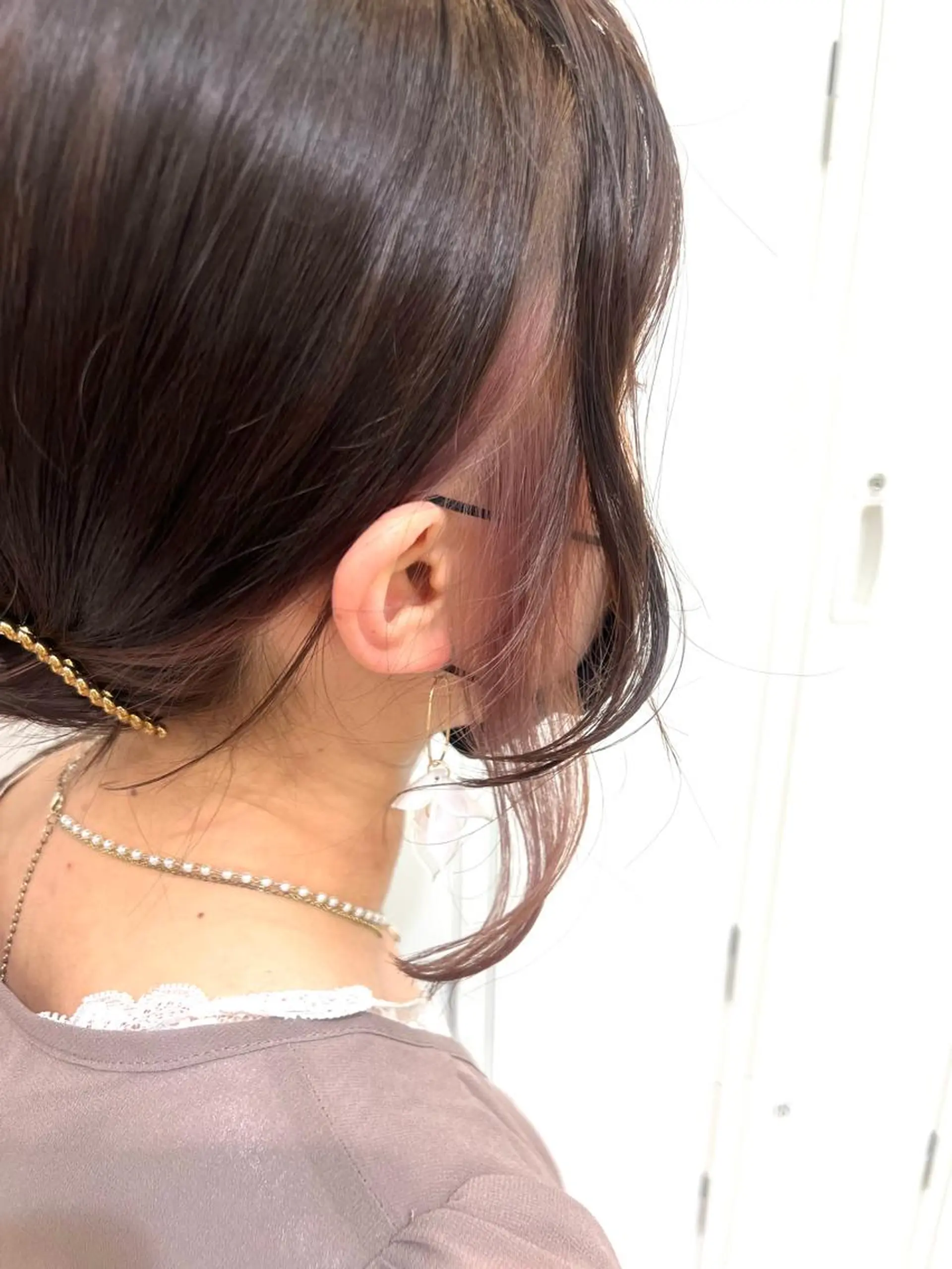 ミディアム カラー collet矢島/ ブリーチ指名No.1のヘアスタイル