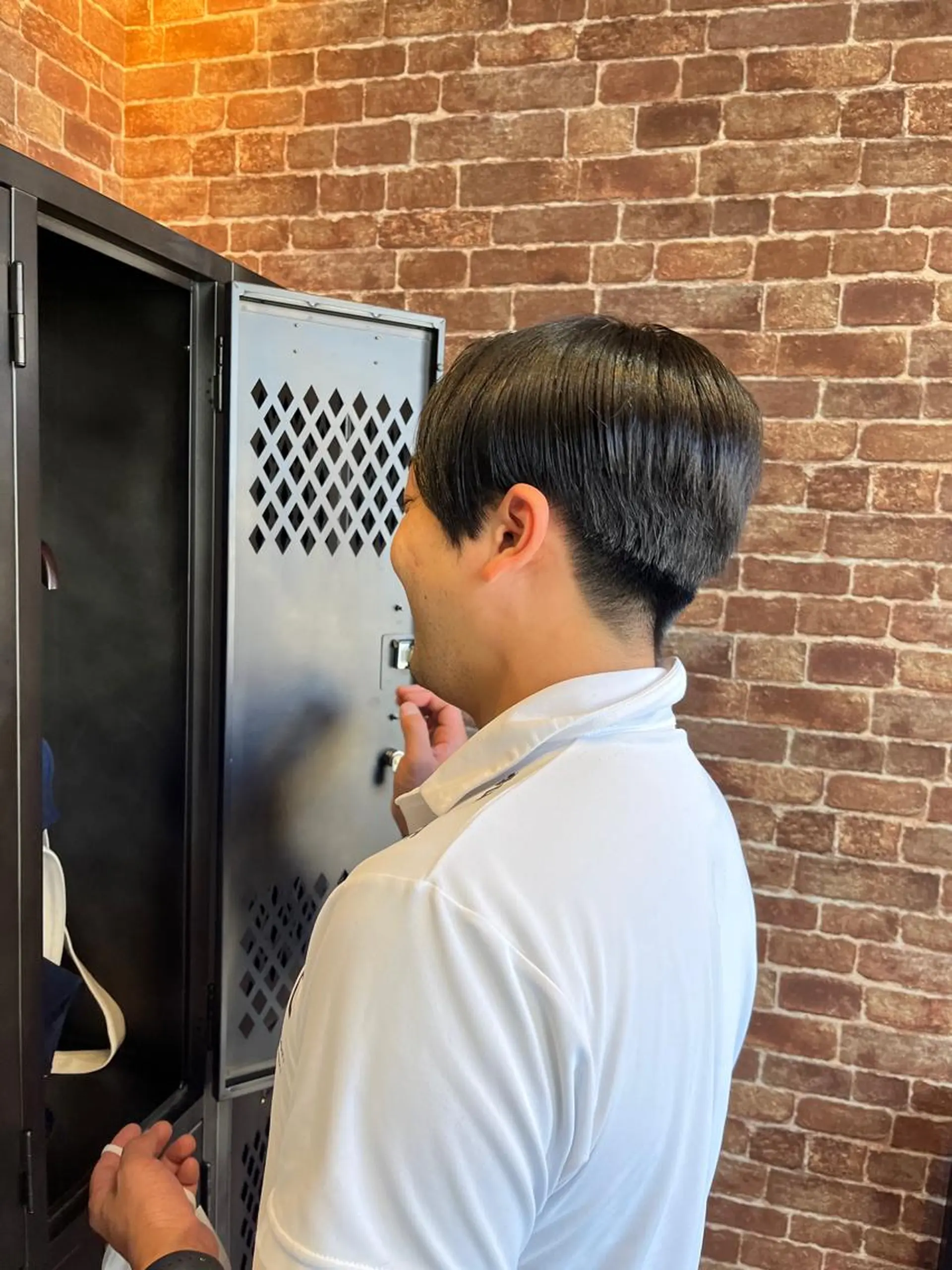 ショート カラー パーマ ヘアアレンジ メンズ キッズ マツエク・マツパ アイブロウ メンズブリーチ メンズハイライト メンズインナーカラー メンズ韓国風 ブリーチ times salon名駅所属・久木原 ゆりのヘアスタイル