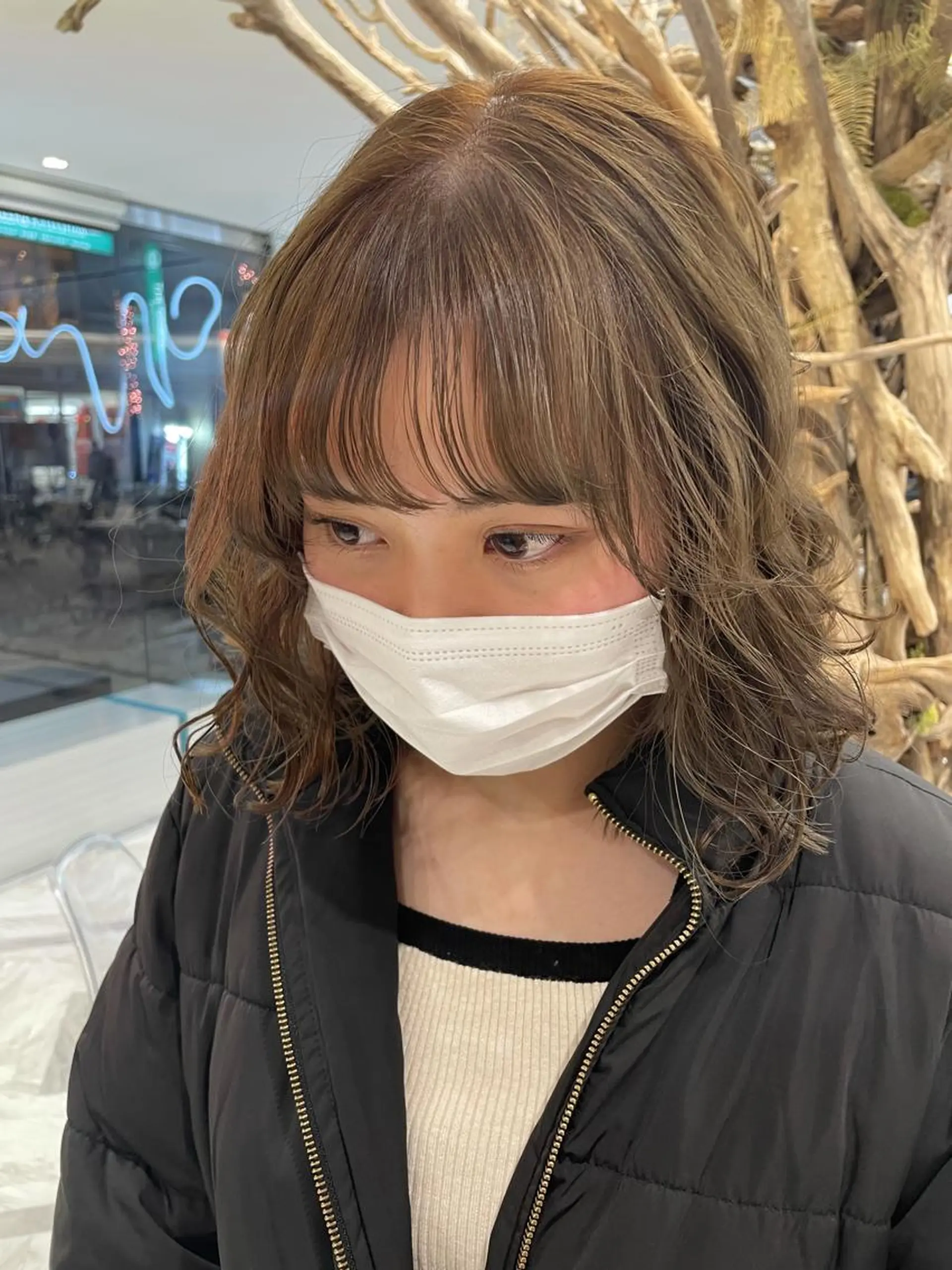 カラー 透明感カラー モモ 🍑のマツエク・マツパデザイン