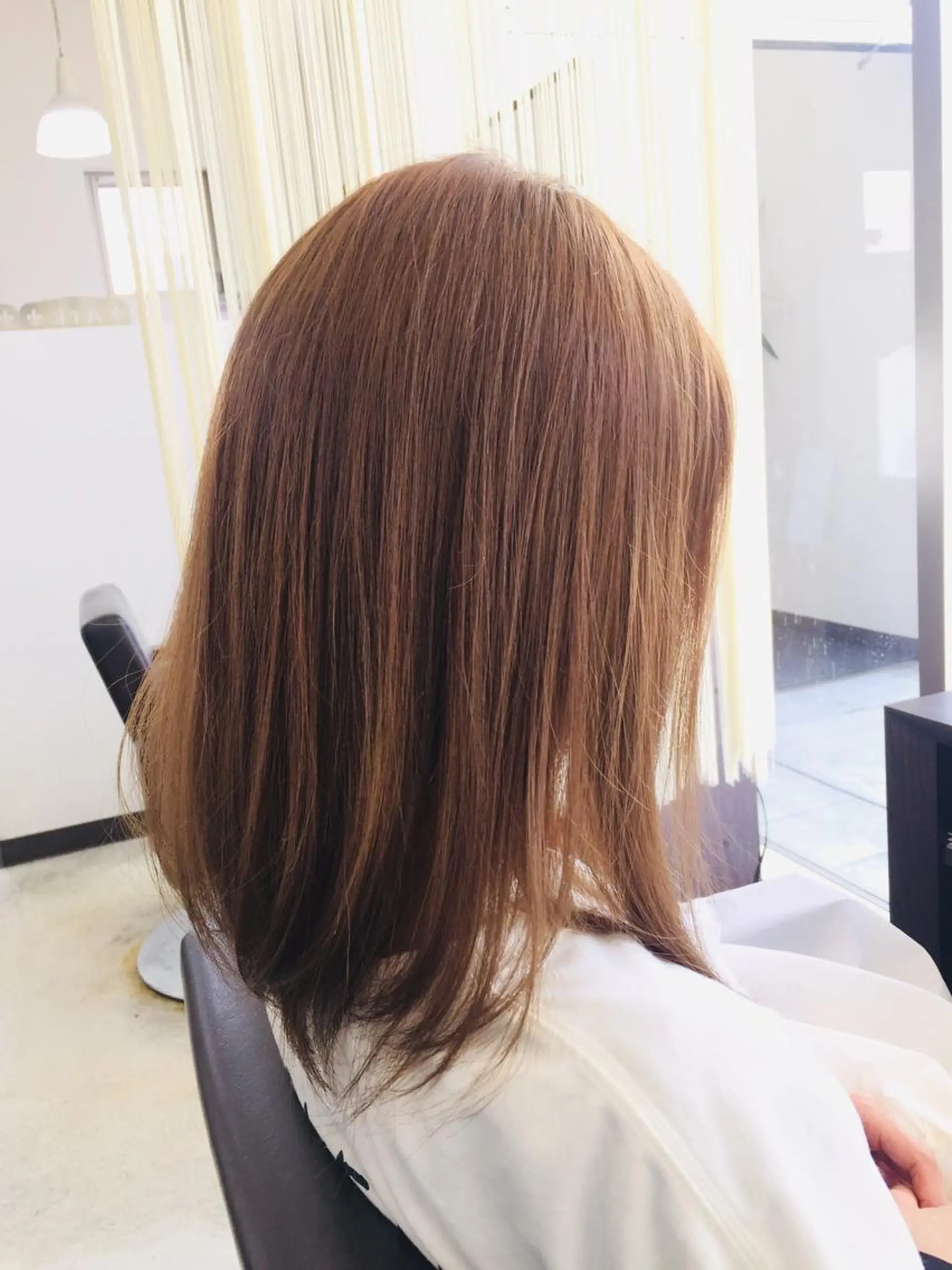 ミディアム カラー 阿久津 泰幸のヘアスタイル