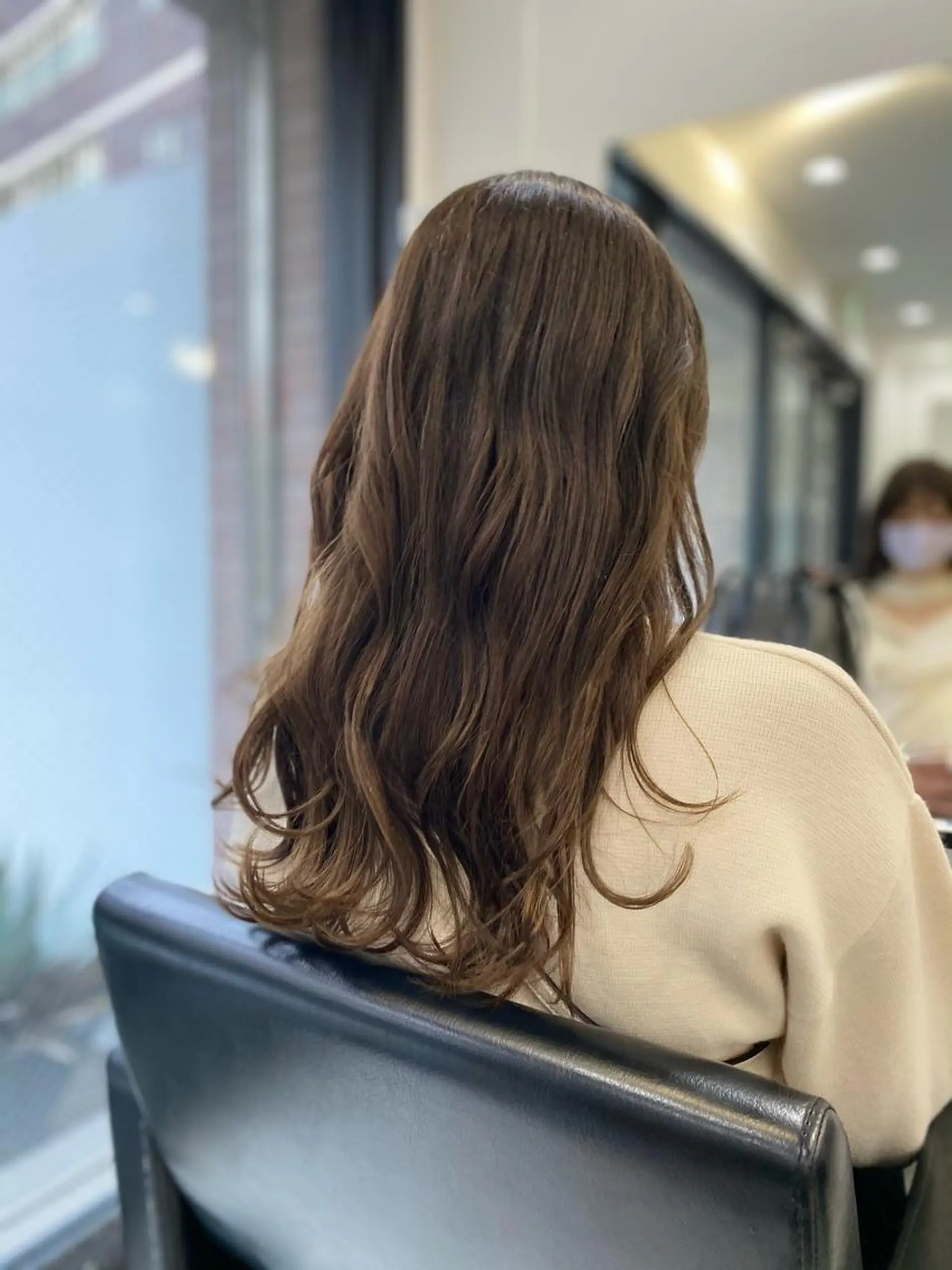 ロング カラー ブリーチ opus 店長大和 レイヤー/赤み消しのヘアスタイル