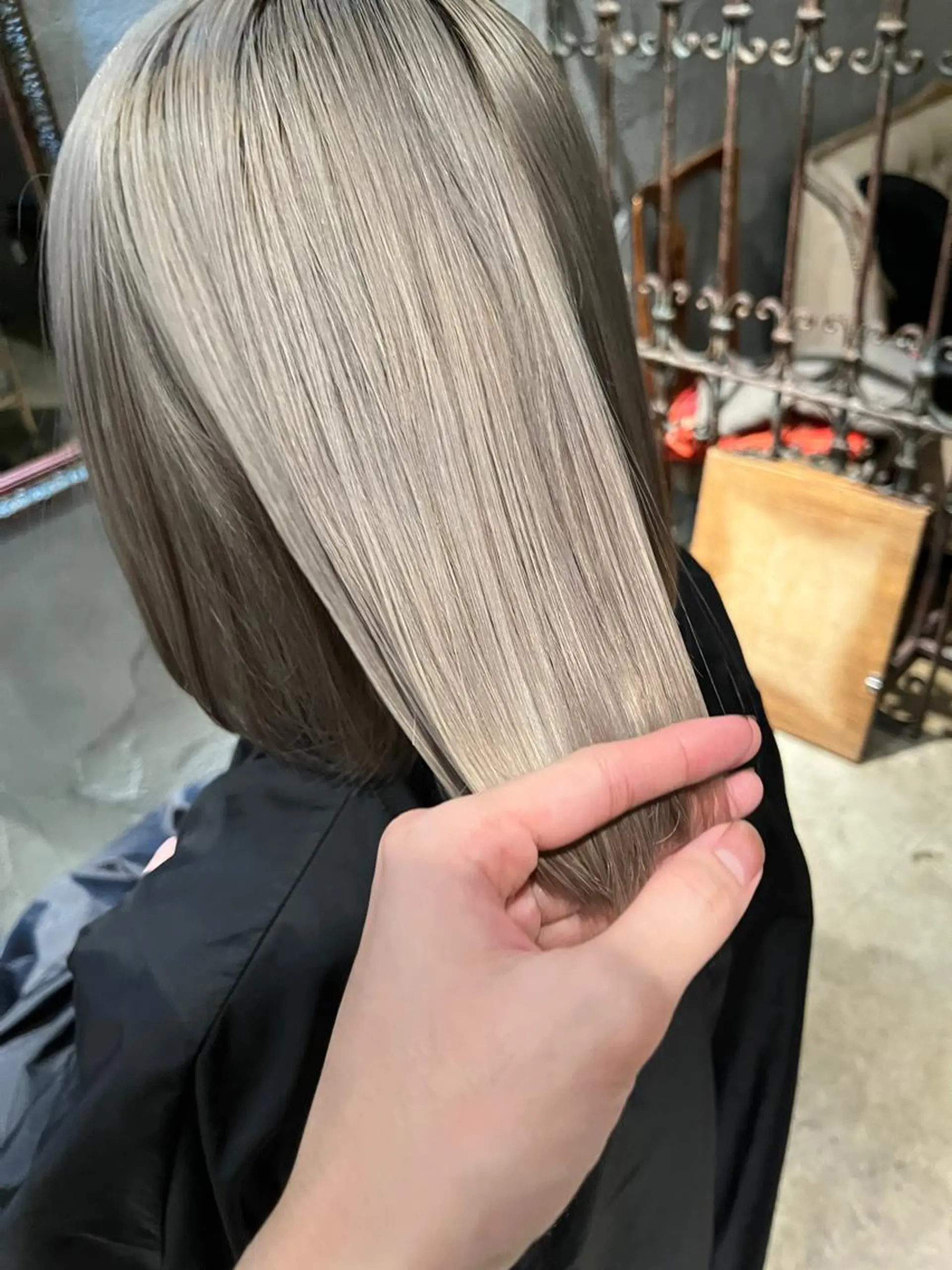 ミディアム カラー ナチュラルなヘア /ヨシダトモキのヘアスタイル