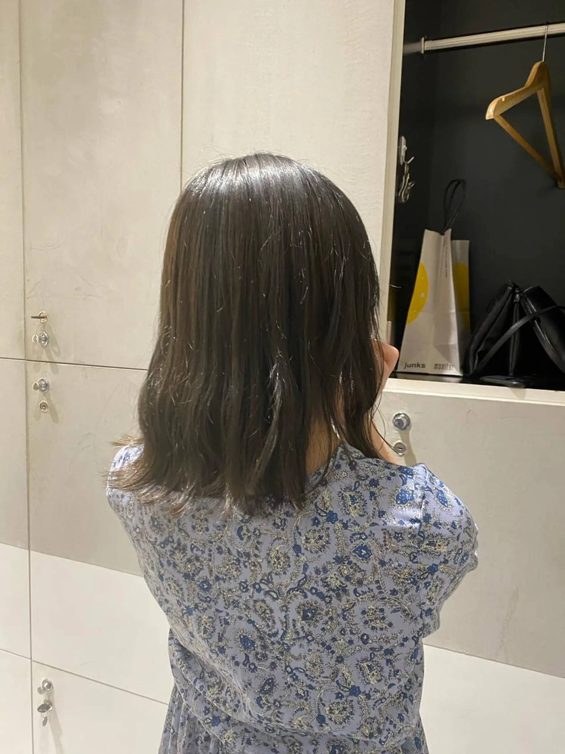 ミディアム カラー ヘアカラー トリートメント ヘアセット ナチュラル/韓国💎 haruka 💎のヘアスタイル