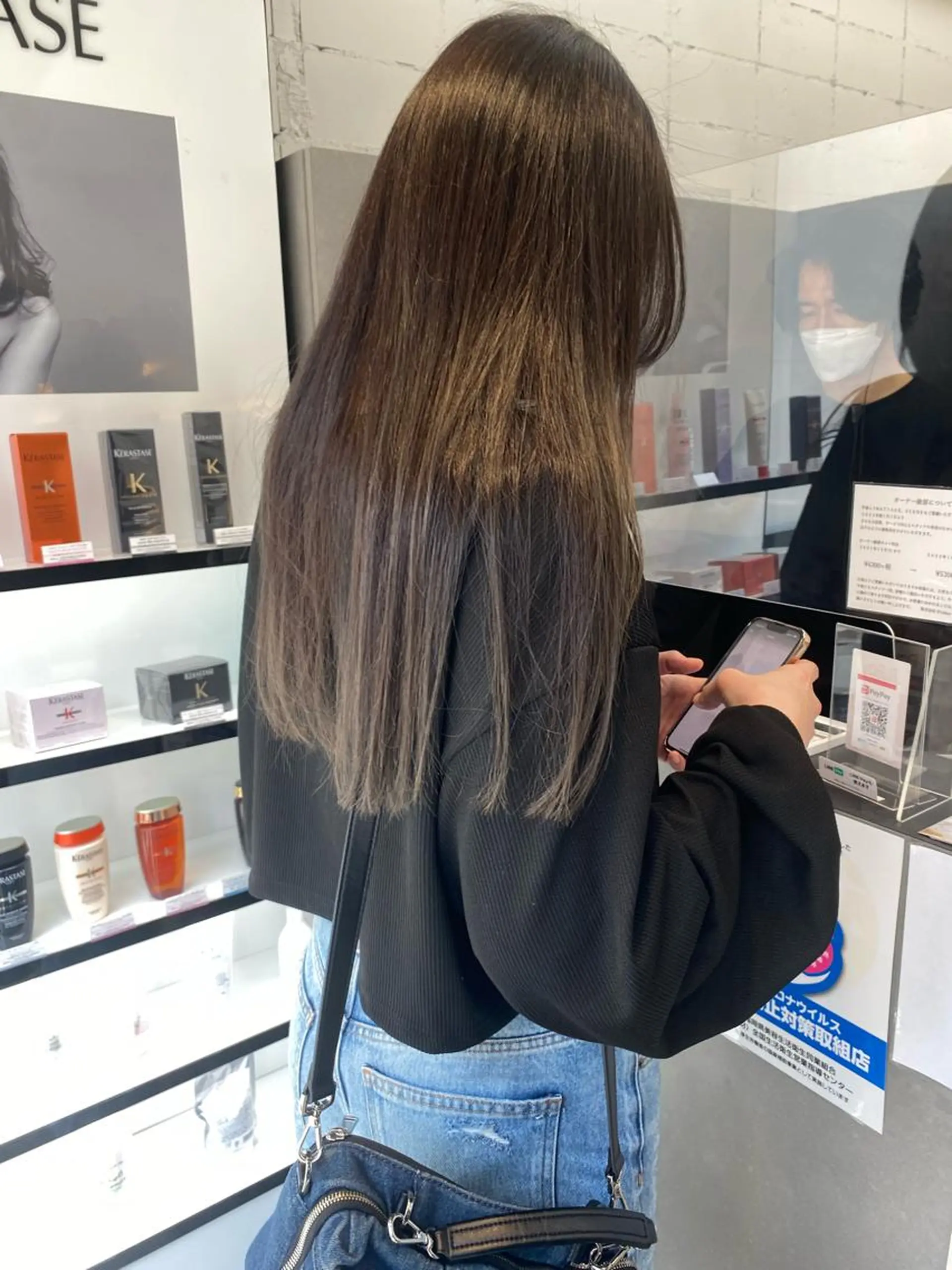 ロング カラー ヘアアレンジ トリートメント 韓国風ハッシュカット 🇰🇷オリーブ職人のヘアスタイル