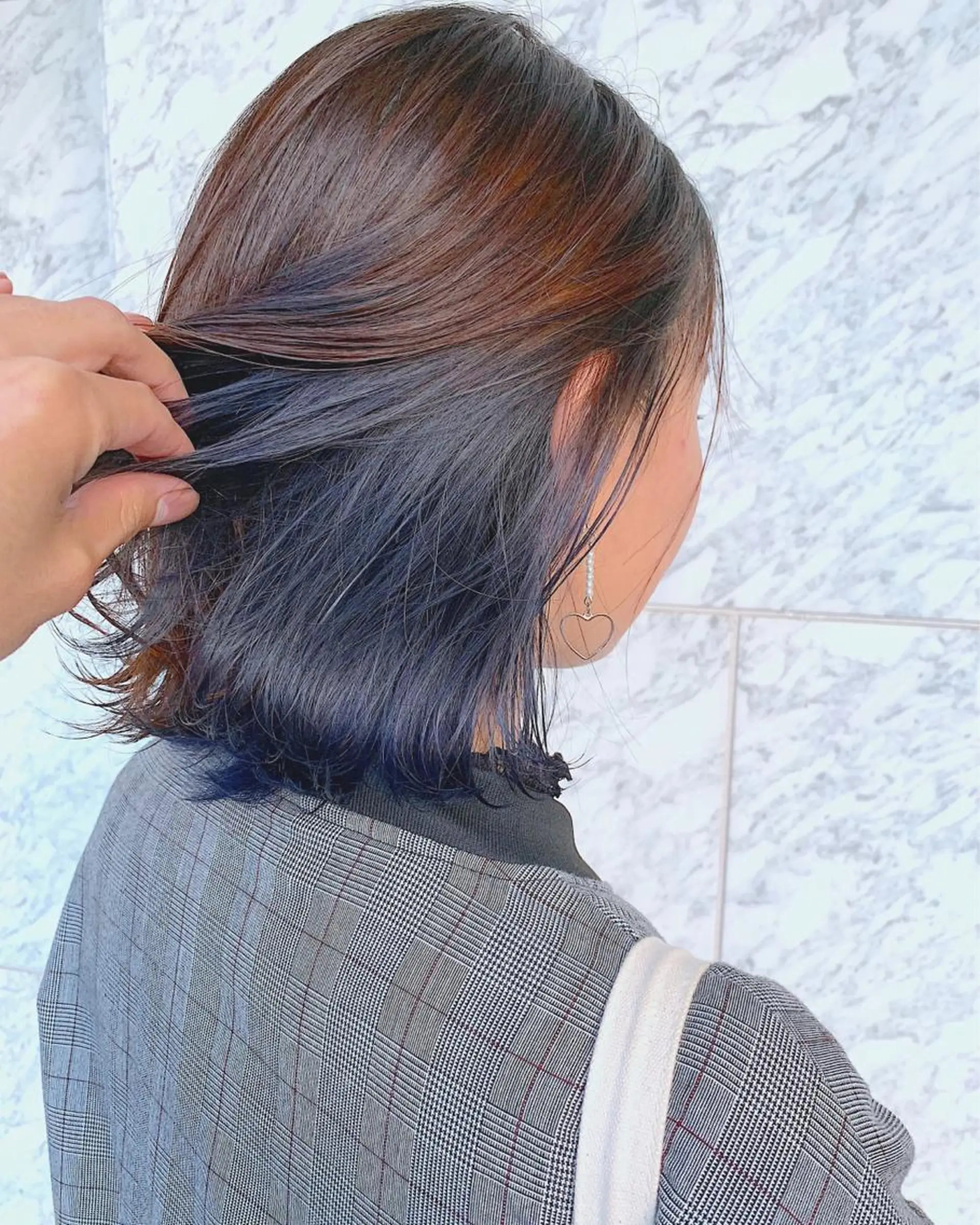 ショート SAKURA 原宿所属・なかの たくみのヘアスタイル