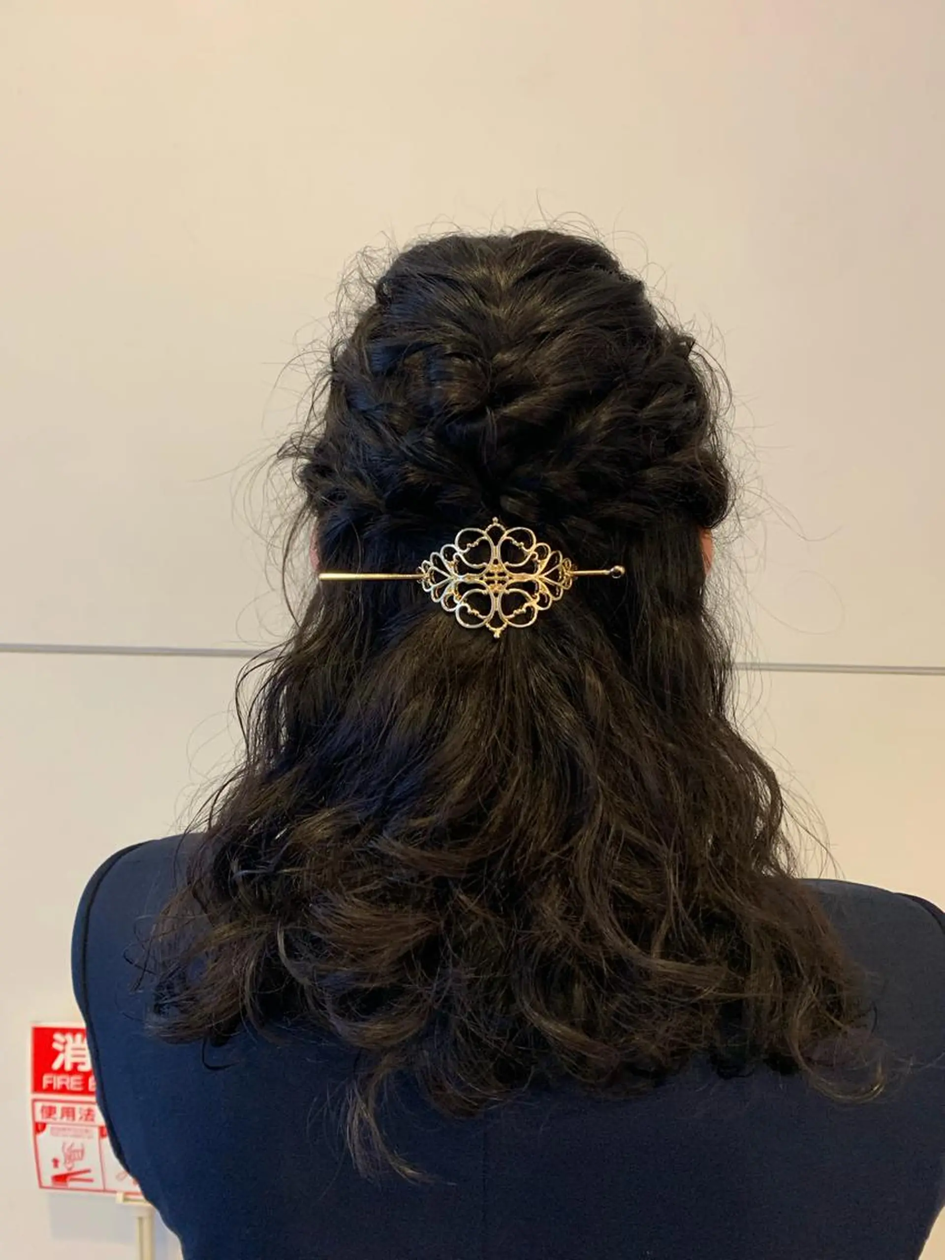 セミロング ヘアアレンジ 卒業式のヘアスタイル 髪質改善/縮毛矯正 ツヤ髪🩷さつきのヘアスタイル