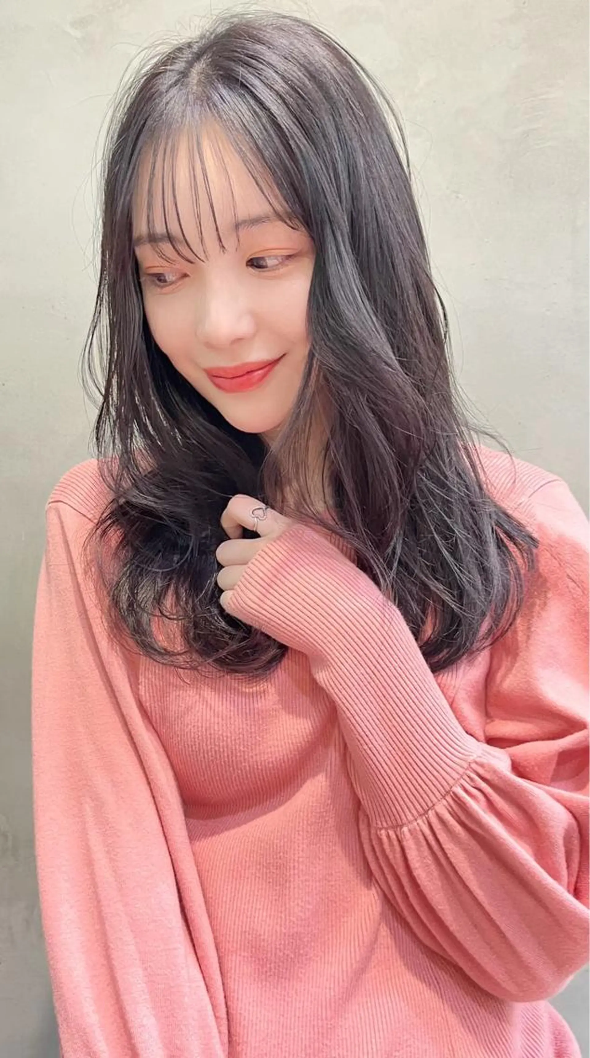 ロング カラー 韓国風ヘア MUSASHI ブリーチカラー◎のヘアスタイル