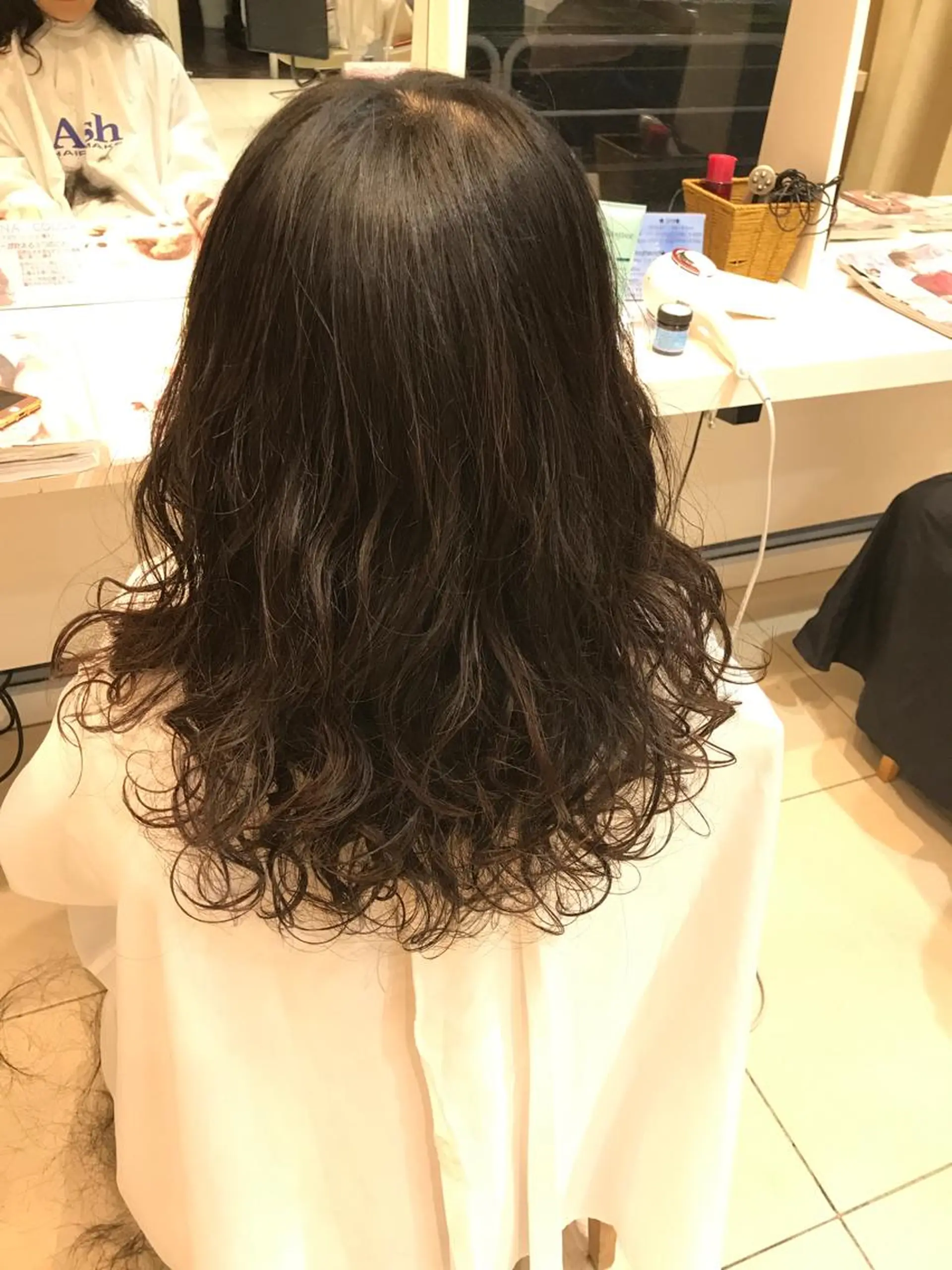 ミディアム パーマ はだゆうき @hadadan08のヘアスタイル