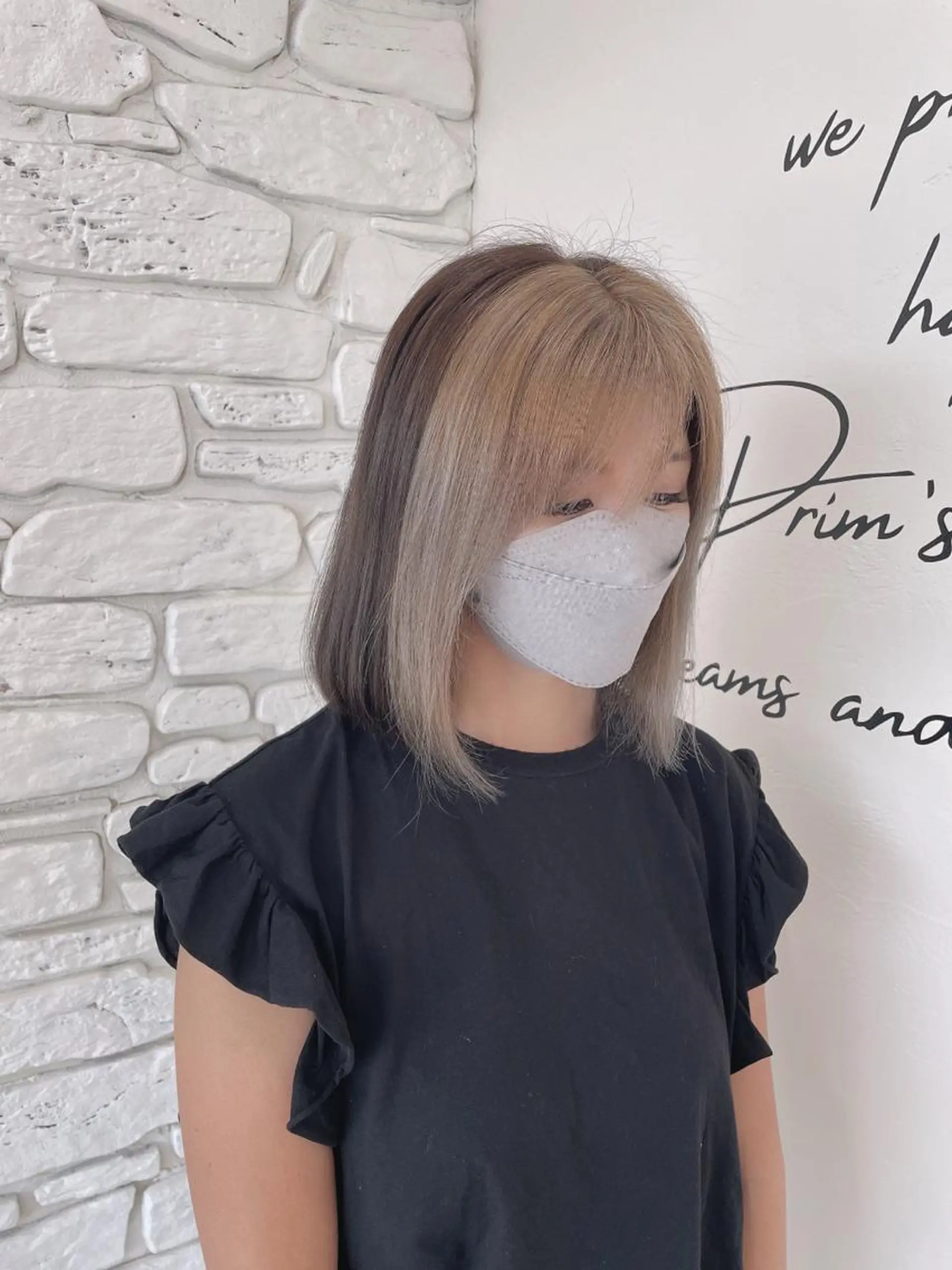 カラー ヘアカラー トリートメント 加藤 菜々香のヘアスタイル