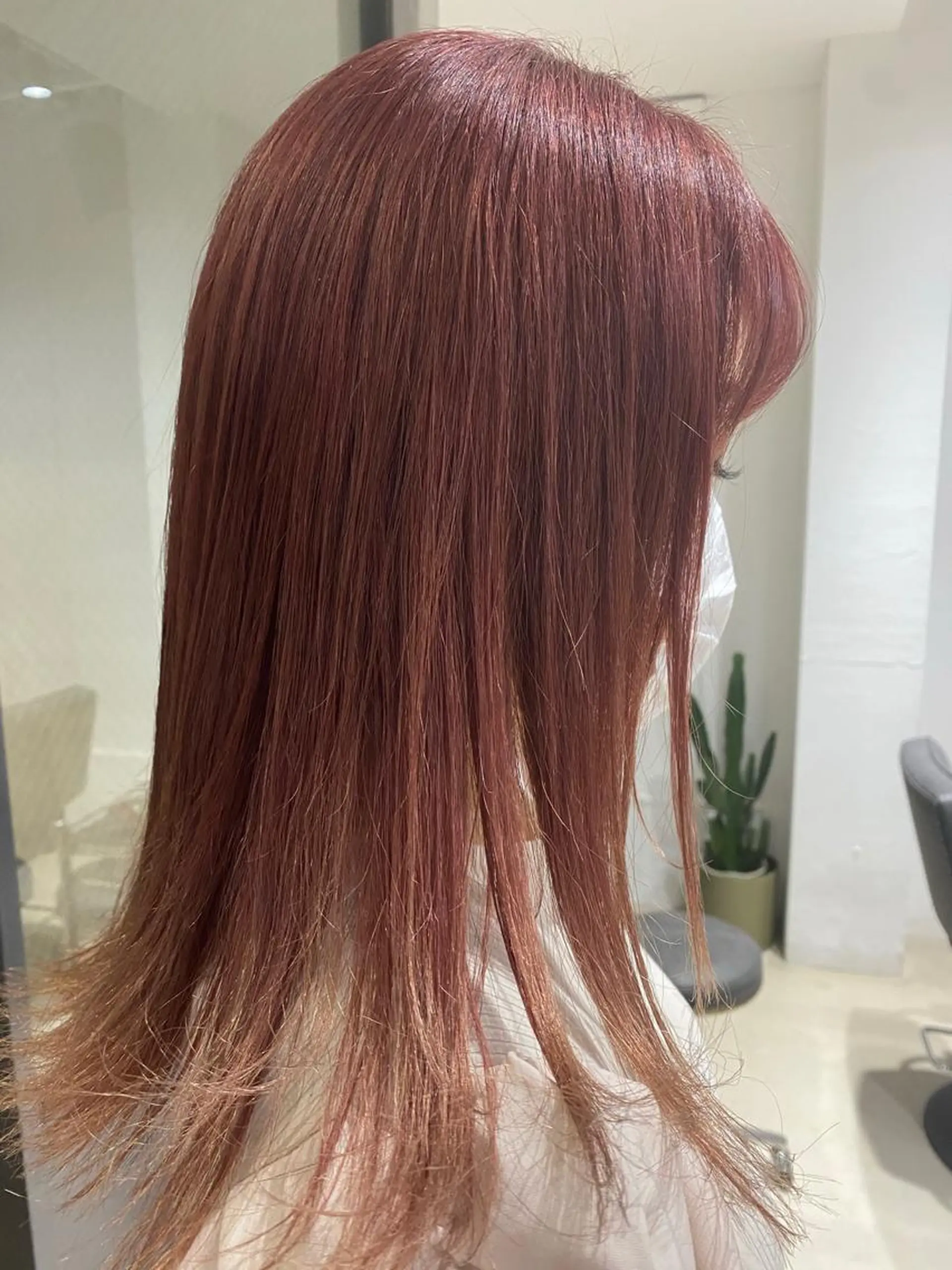 セミロング 田村 りなのヘアスタイル