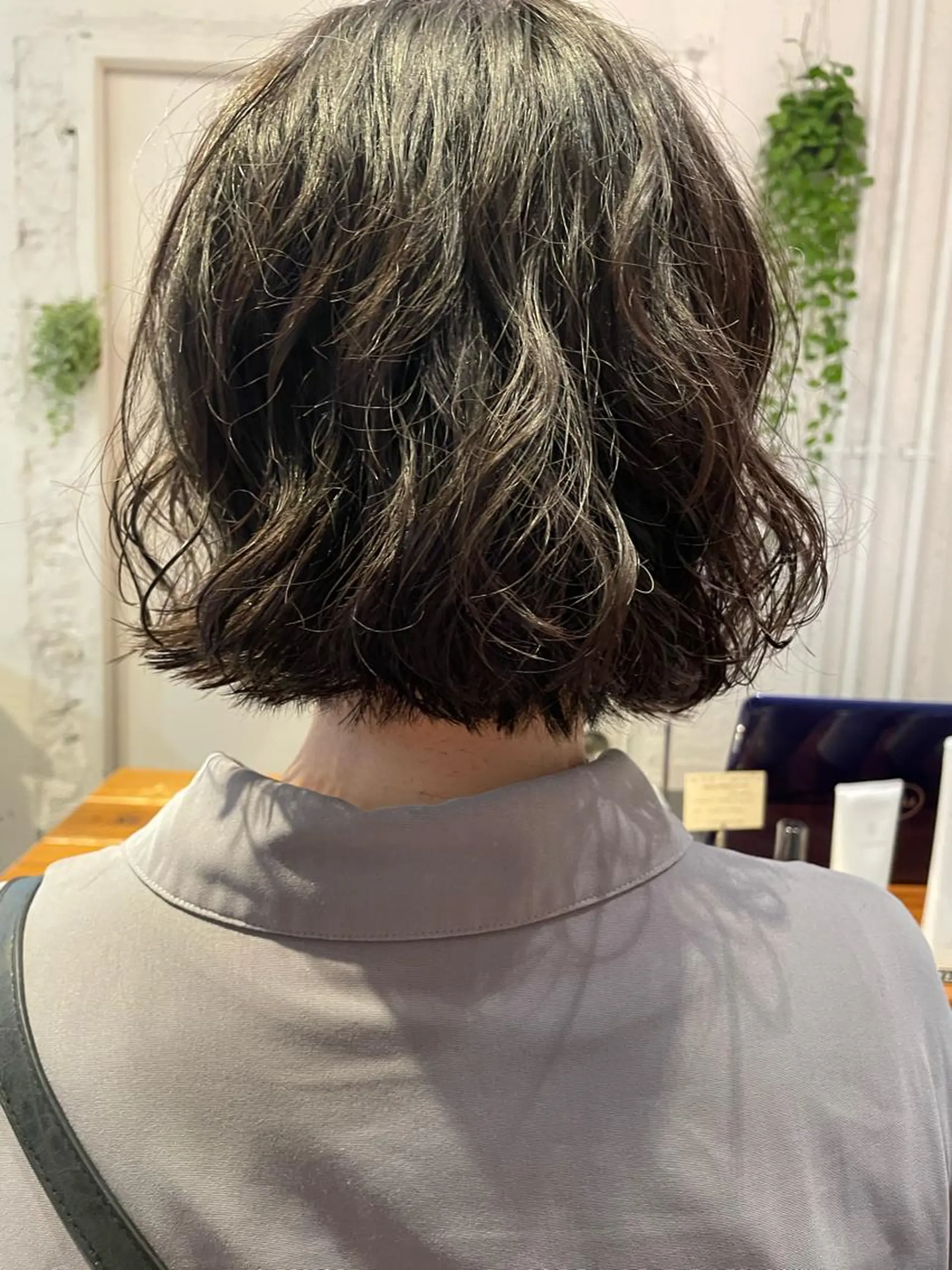 ショート パーマ ボブ カット パーマ トリートメント レイヤー／似合わせ TAKUYAのヘアスタイル