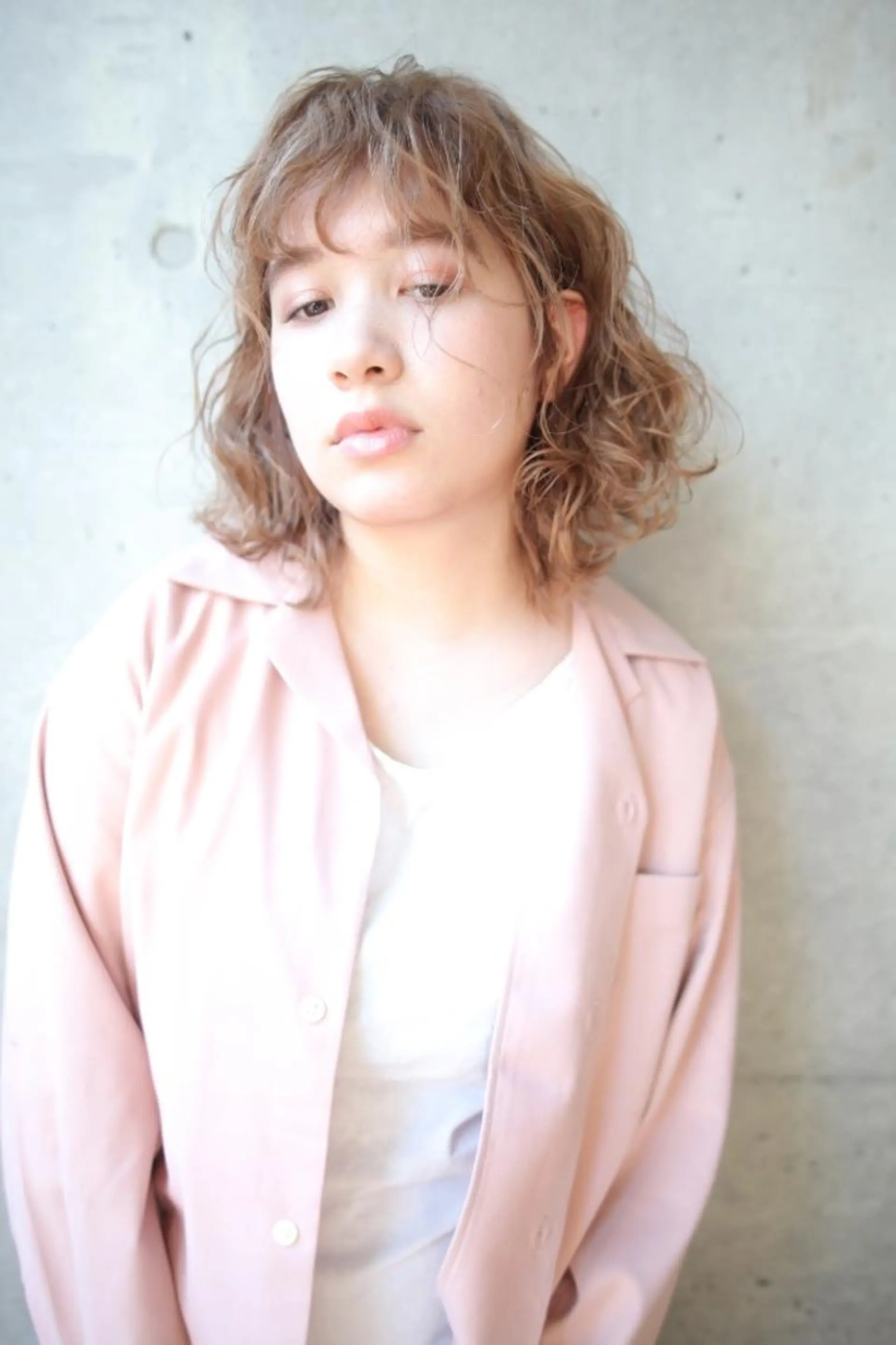 ミディアム 小田川 竜也のヘアスタイル