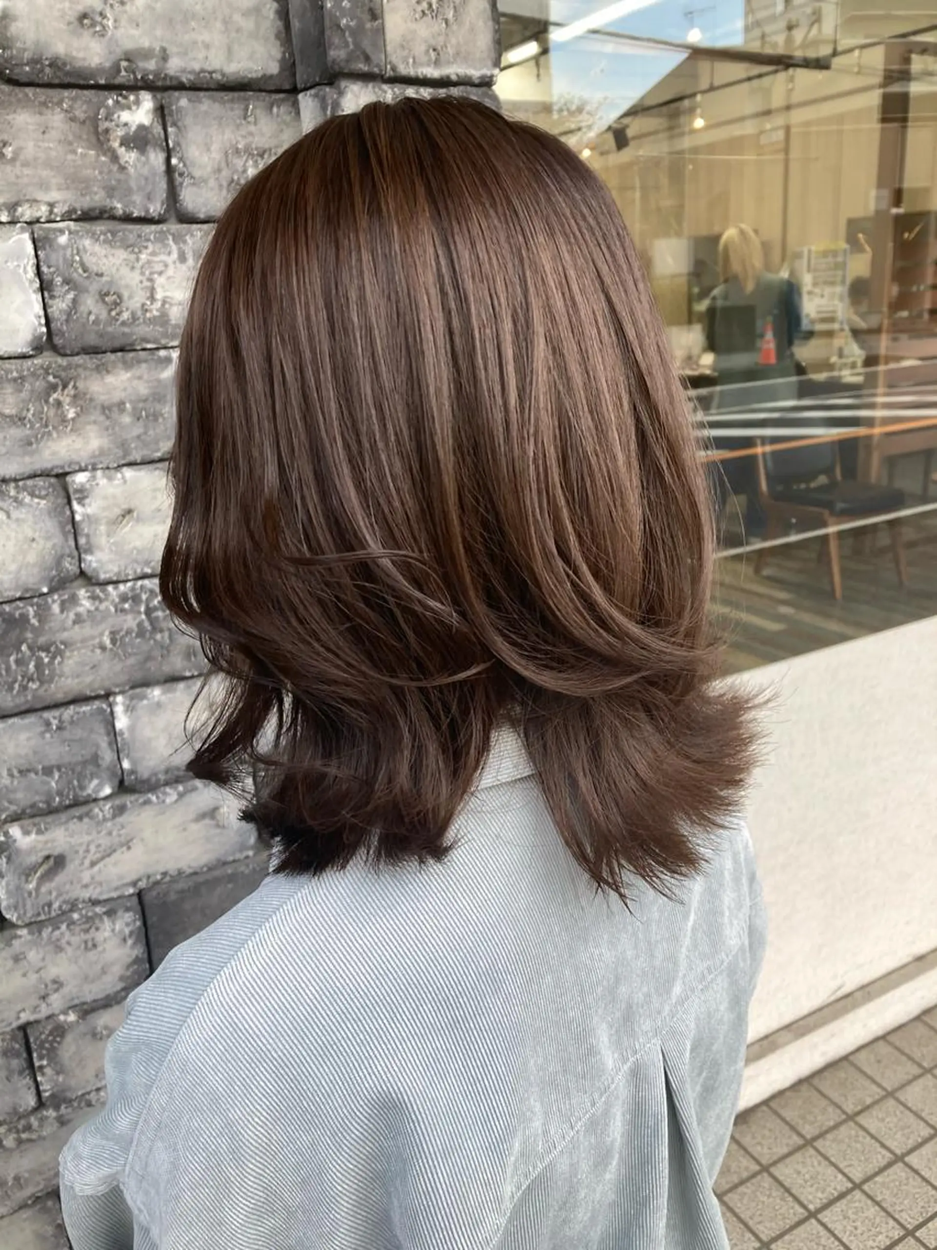 ミディアム カラー カット ヘアカラー トリートメント ヘアセット ✂️似合わせの魔術師 石田一樹✂️のヘアスタイル