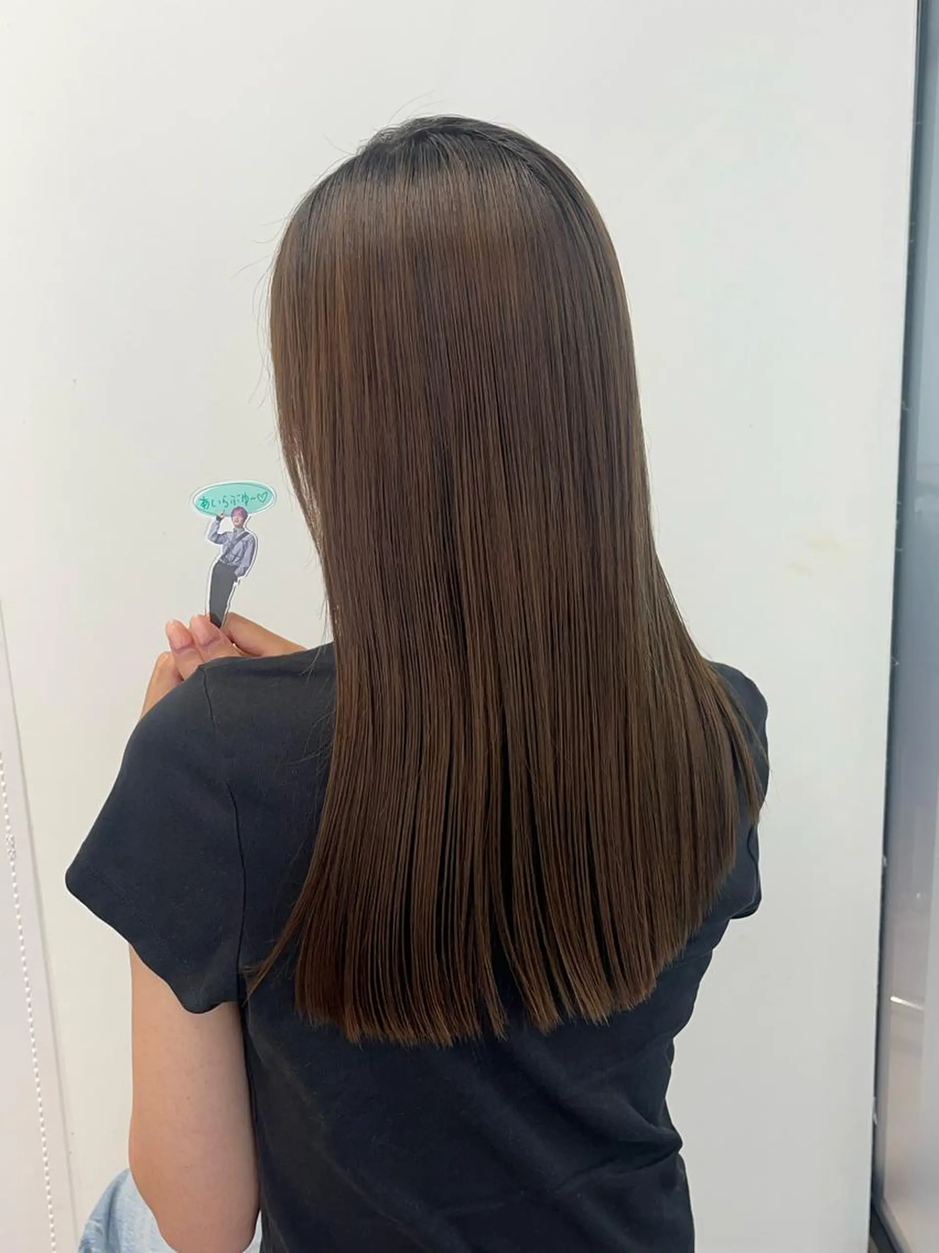 ロング カラー パーマ ヘアアレンジ 隠れ家サロンso you所属・yukimi .のヘアスタイル