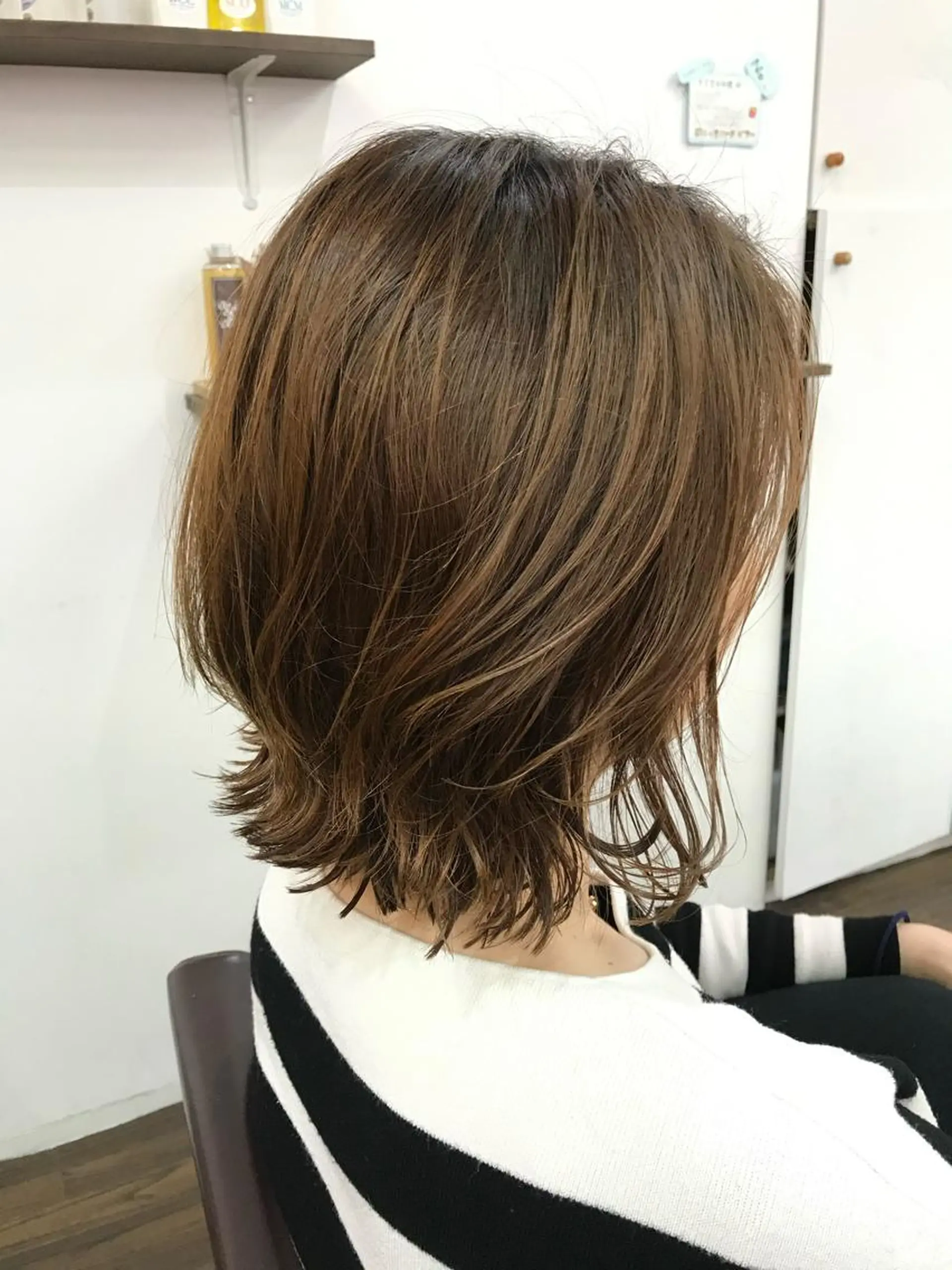 ショート カラー カット ヘアカラー トリートメント 美容師歴18年 ALBA 齊藤のヘアスタイル