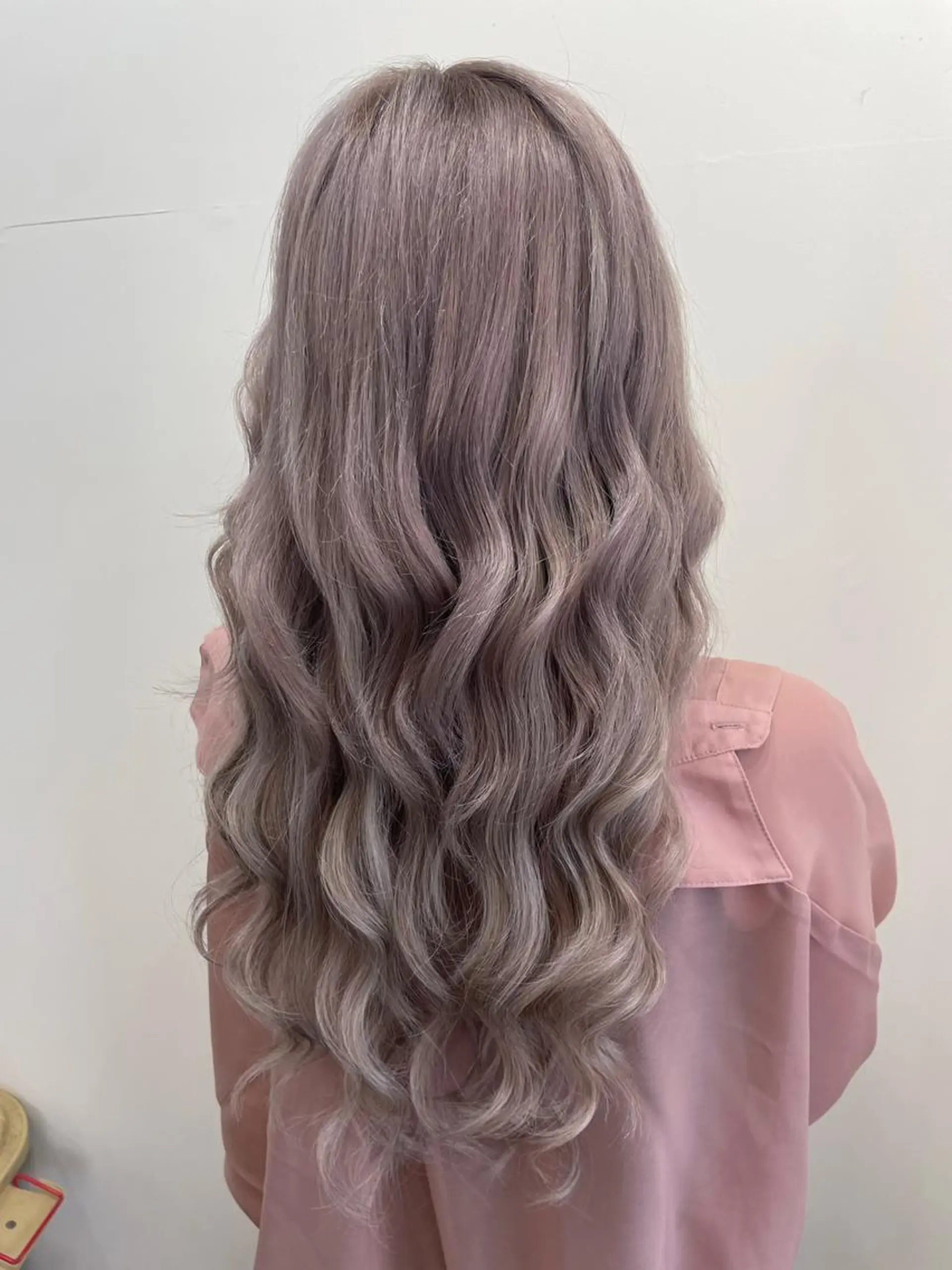 ロング カラー シールエクステ バレイヤージュ ブリーチ ケアブリーチ ダブルカラー ヘアカラー エクステ WEST OLAND加藤圭介のヘアスタイル