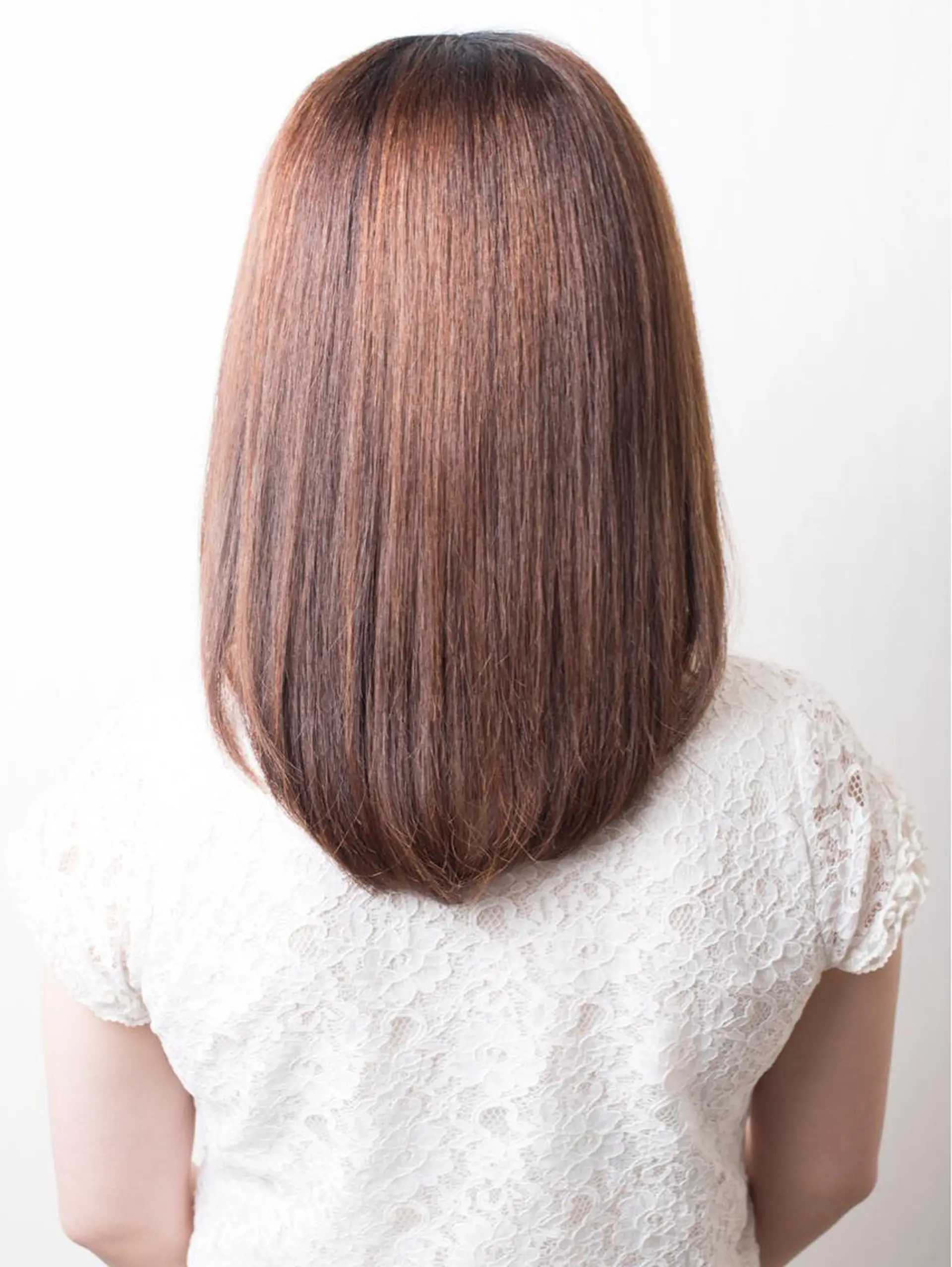 セミロング カット ヘアカラー 縮毛矯正 トリートメント Hair Design ViVi所属・金澤 愛のヘアスタイル