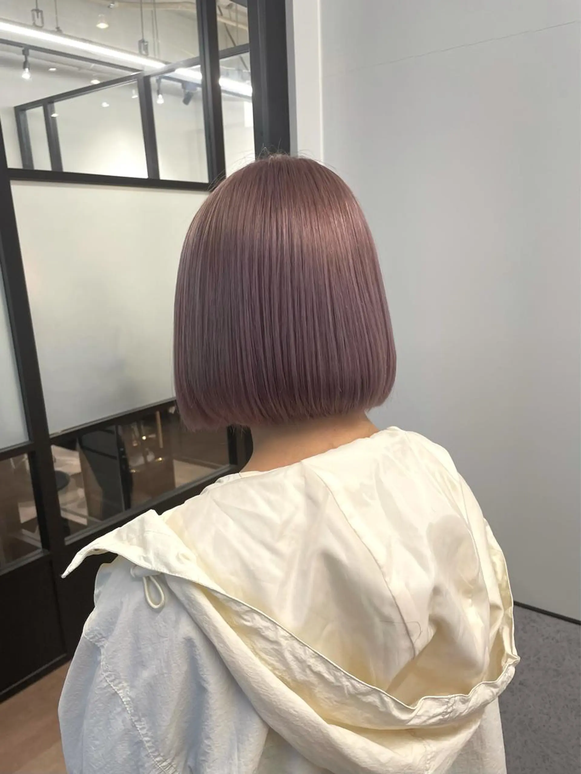 カラー ラベンダーカラー storiiz所属・本田大輝top designerのヘアスタイル