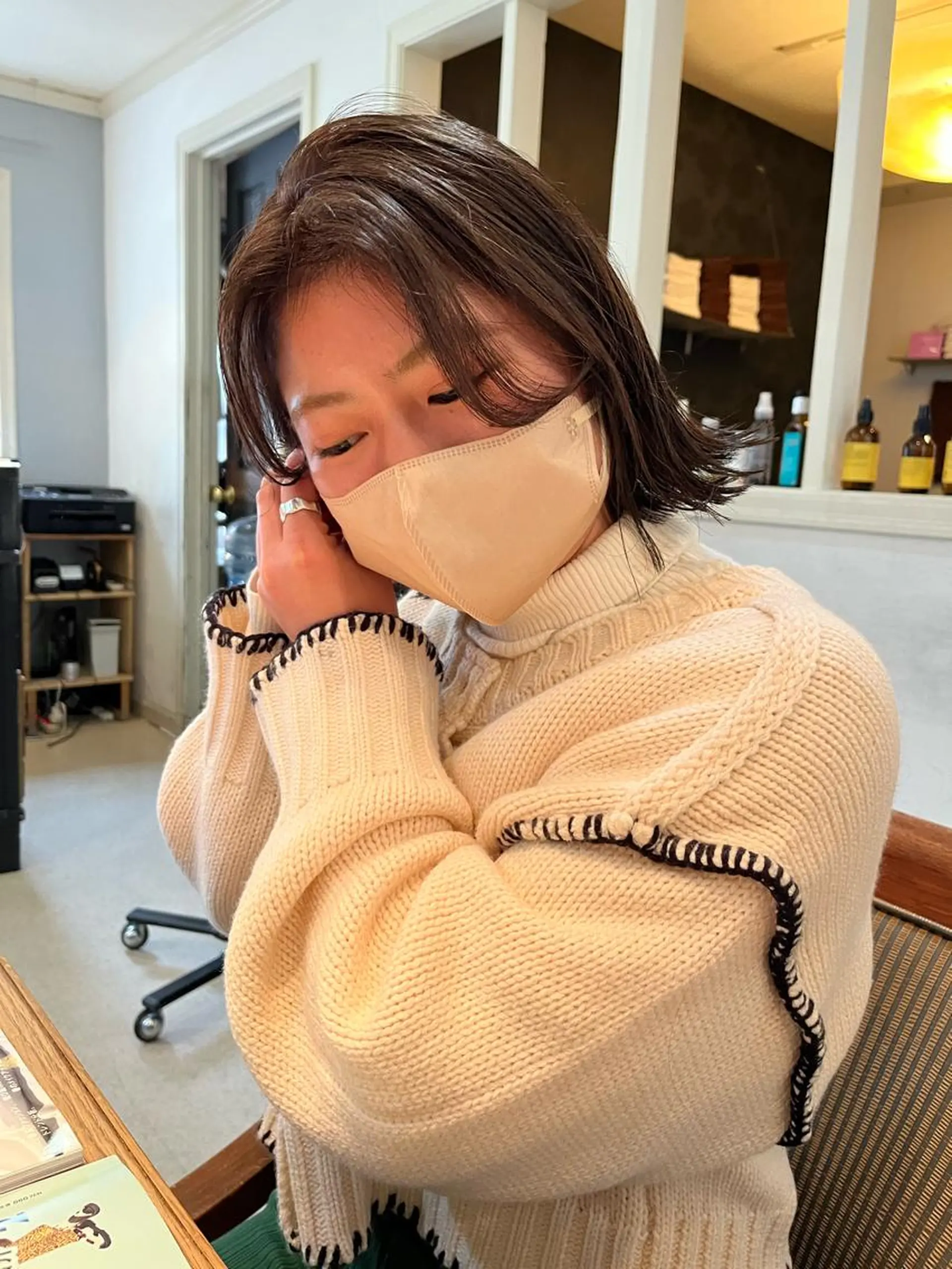 ショート カラー NOUN所属・eri kinjoのヘアスタイル