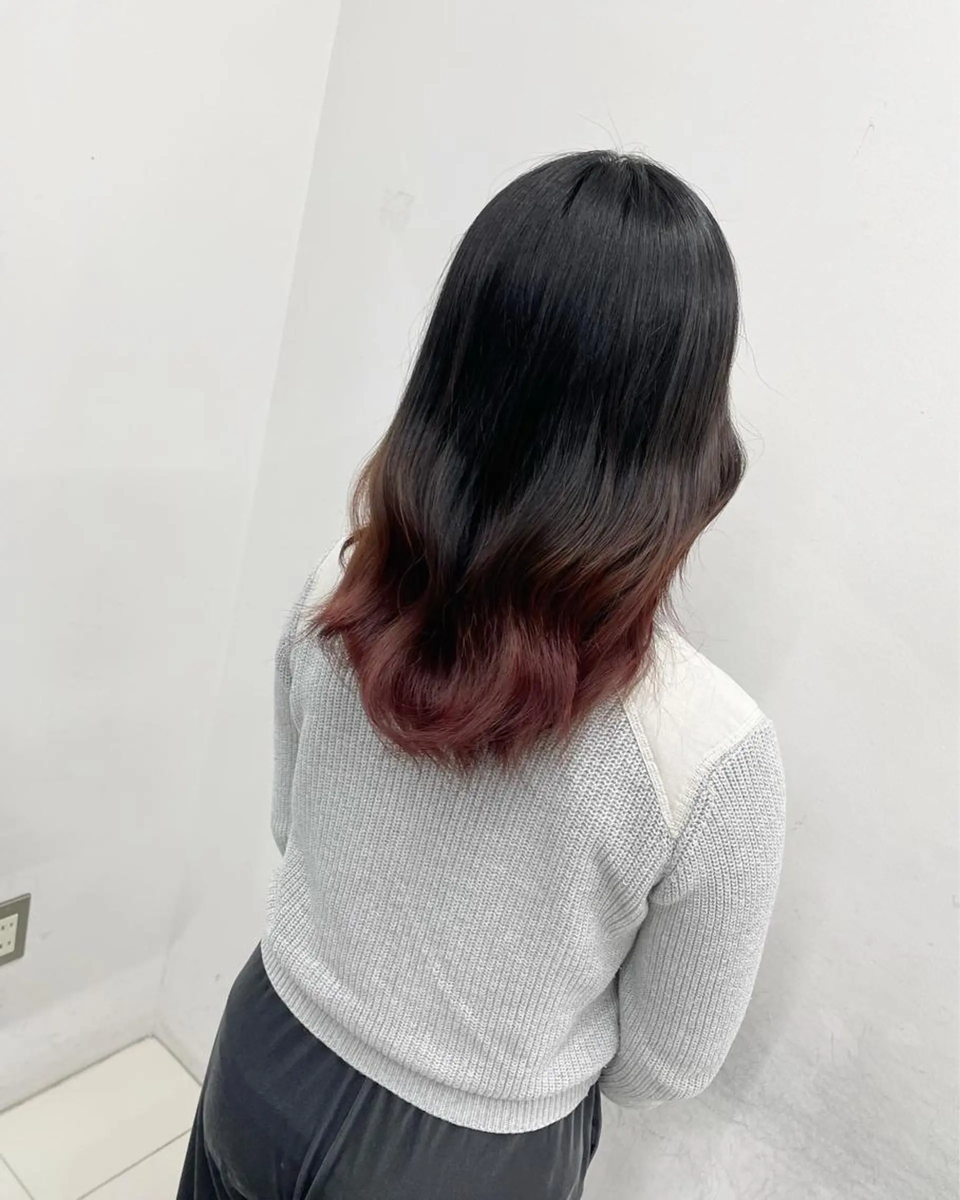 ミディアム カラー ミディアムパーマ ブリーチ グラデーションカラー 学生 髪質改善 ⭐️無料!カット モデル募集⭐️夕貴のヘアスタイル