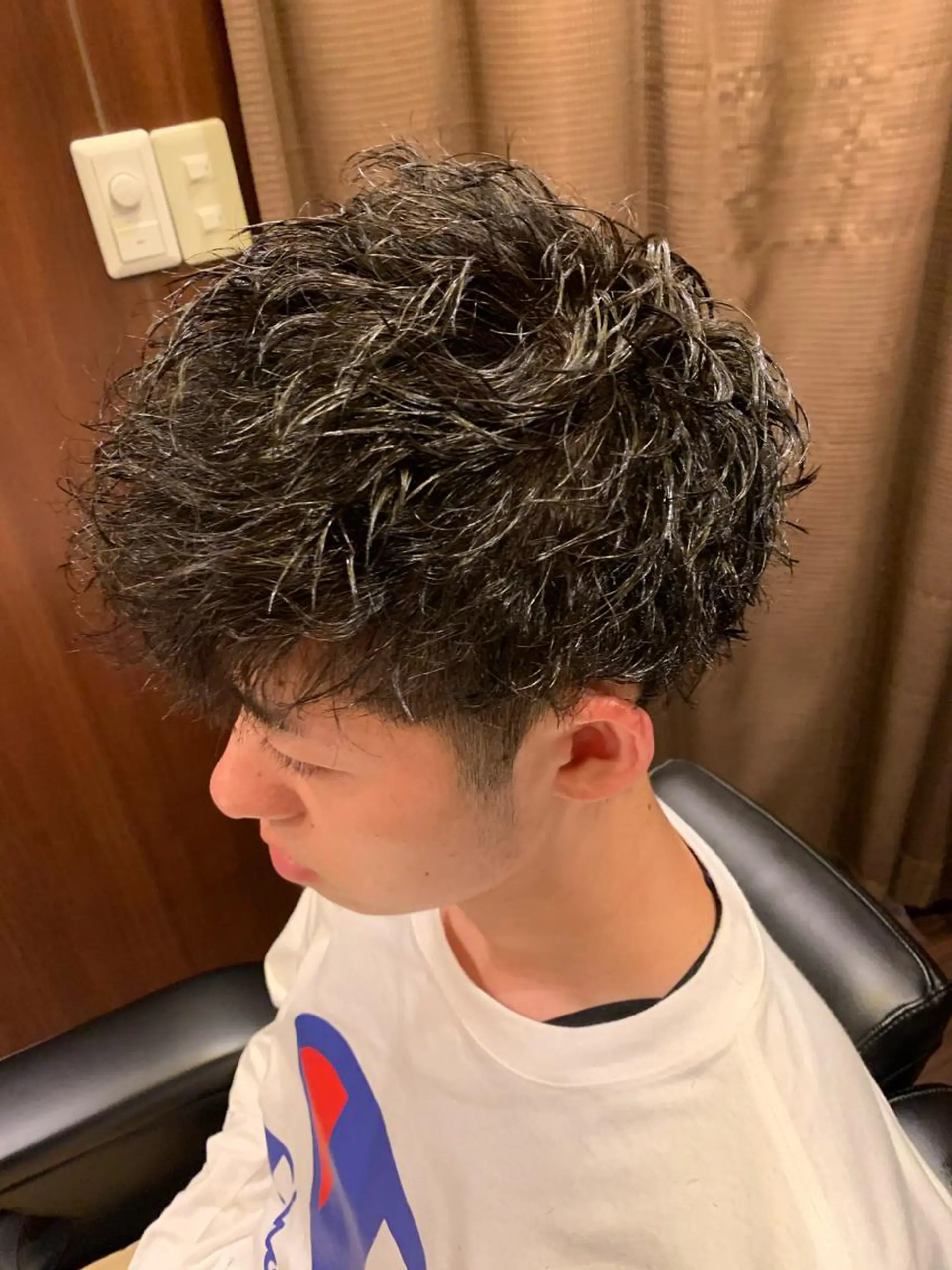 パーマ メンズ premium barber表参道所属・プレミアムバーバー 草野のヘアスタイル