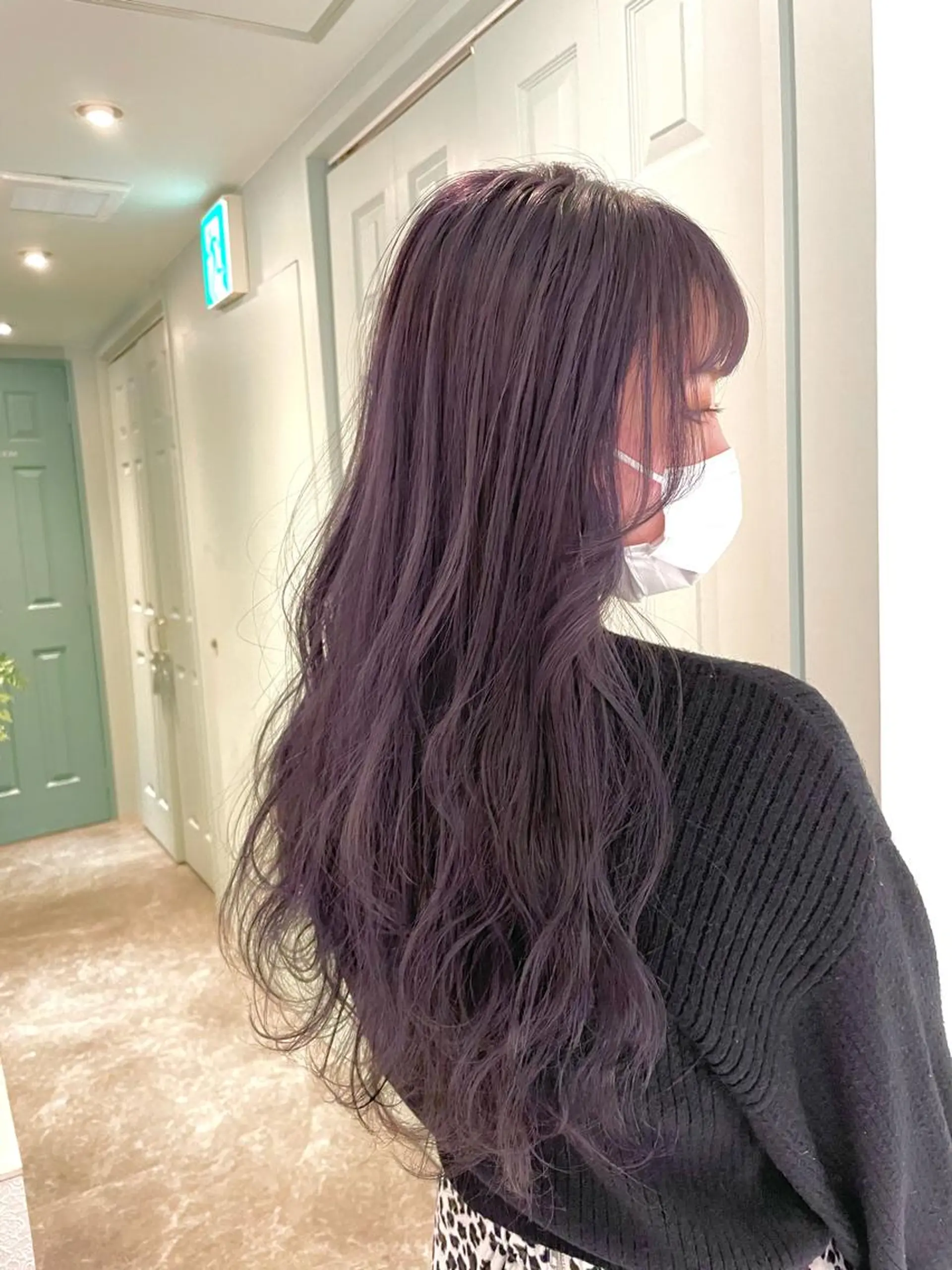 ロング カラー バレイヤージュ ブリーチ ケアブリーチ ダブルカラー ハイライトカラー 美髪/カラー 美容院🌈渡辺隼也のヘアスタイル