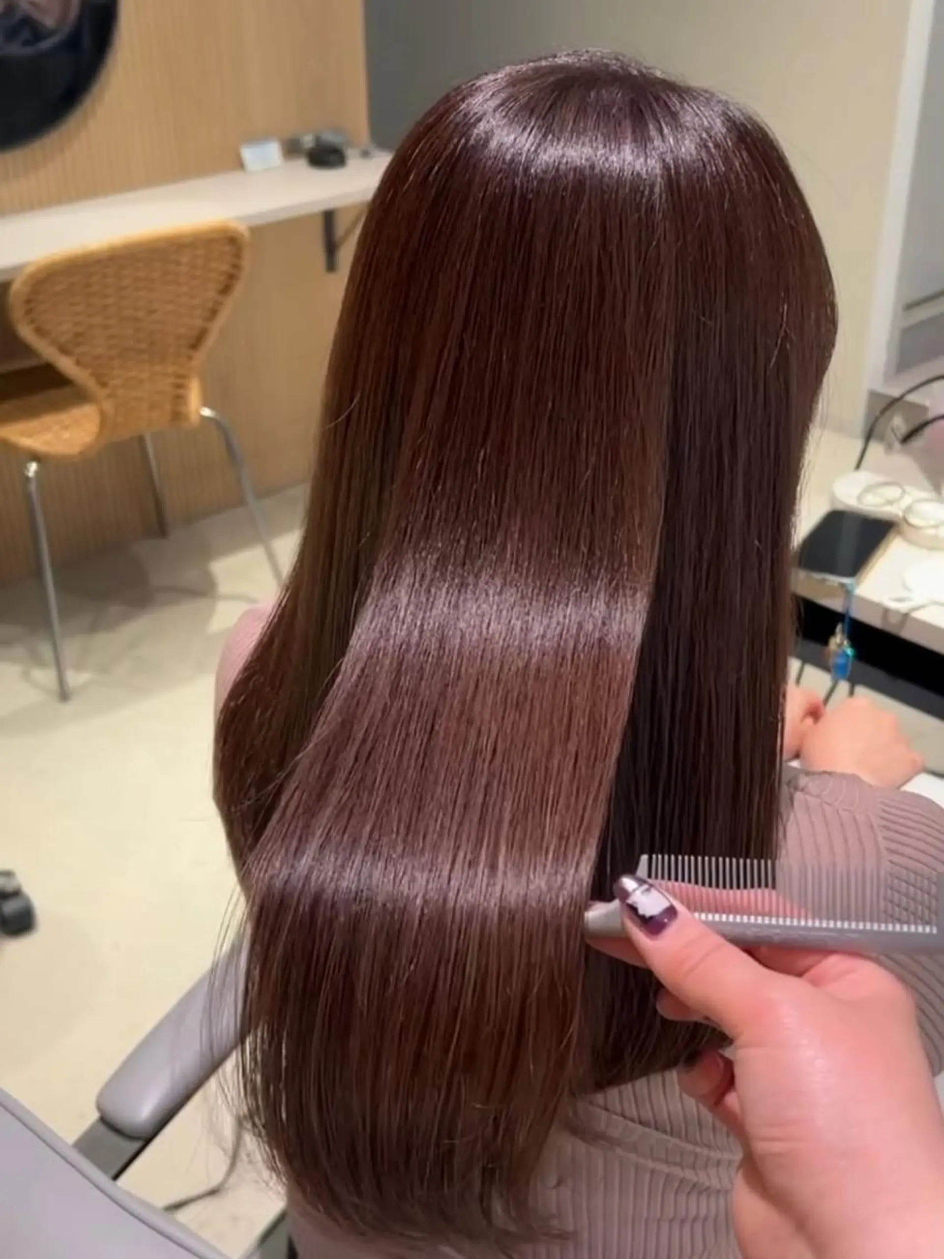 ロング 髪質改善 トリートメント SONOKO 【yoki.】のヘアスタイル