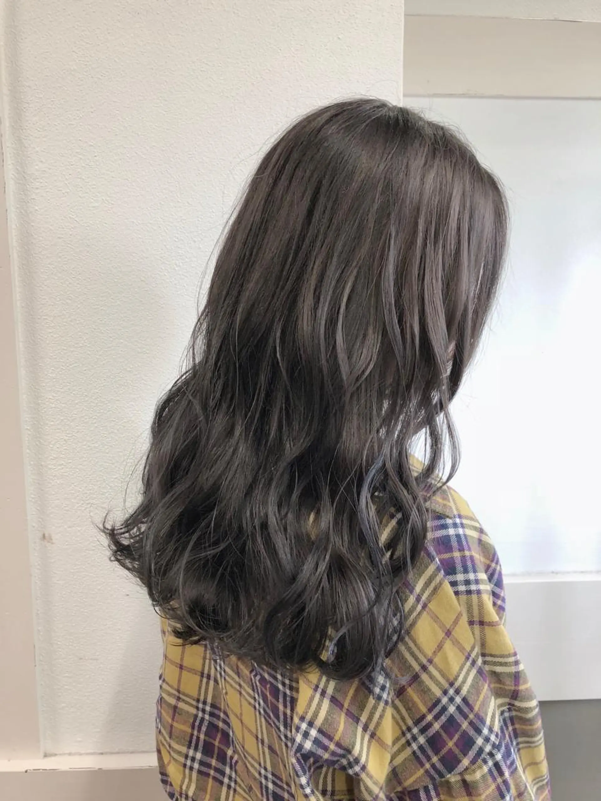 セミロング カラー ヘアアレンジ グレージュ カット ヘアカラー トリートメント GiseL天神カラー 髪質改善/ブリーチのヘアスタイル