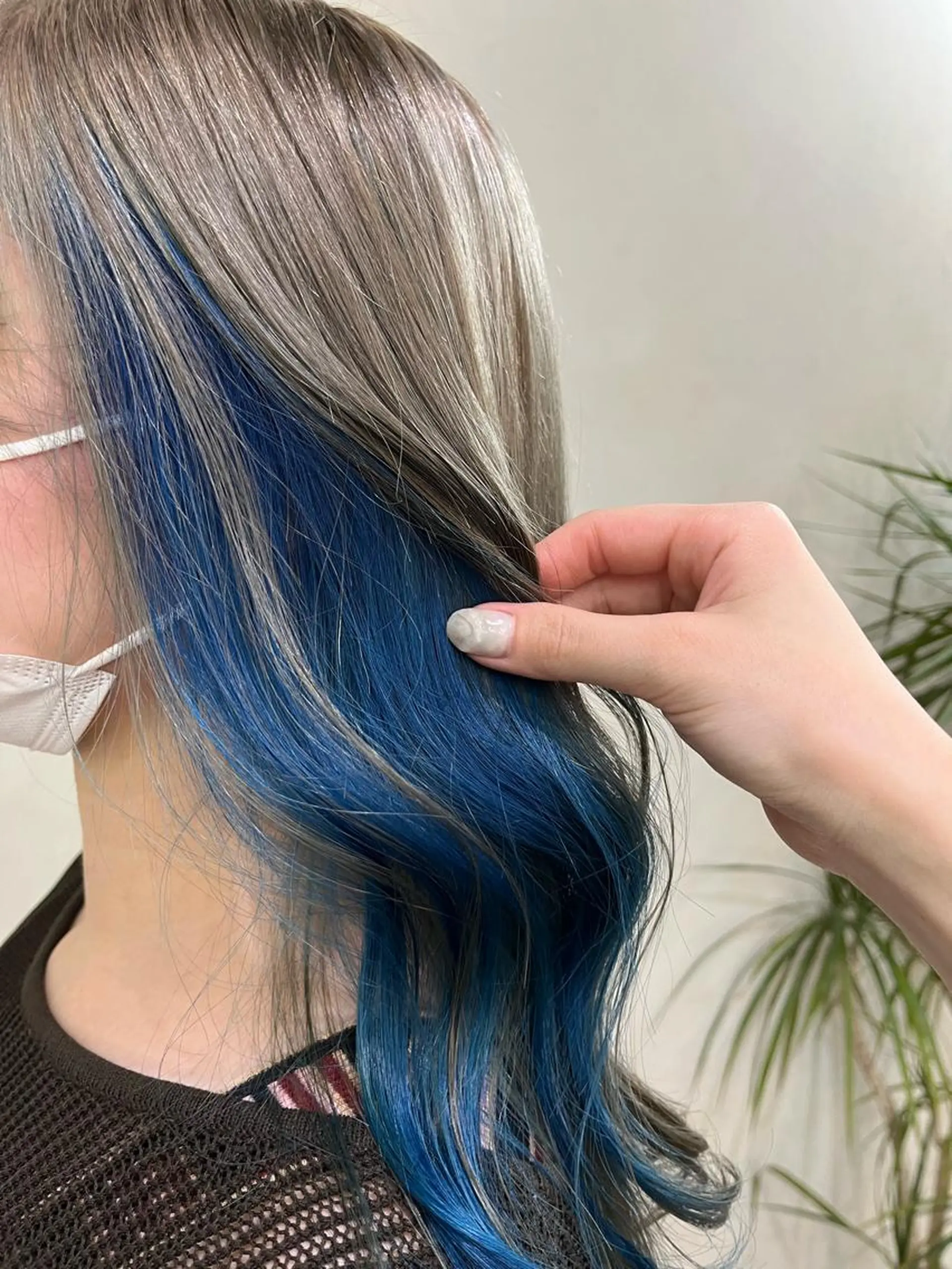 ロング カラー 佐藤 雅のヘアスタイル