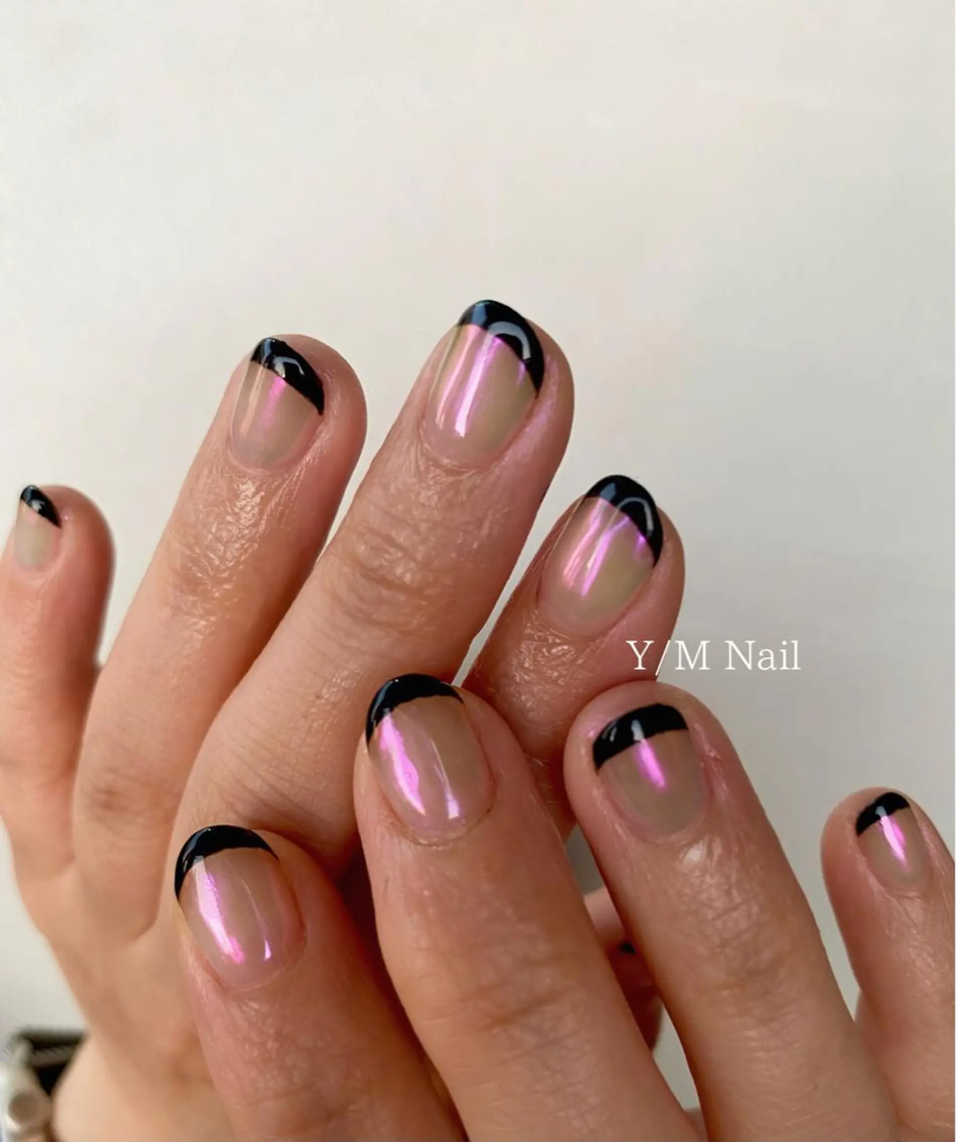 ネイル フレンチネイル KIM JAERYEONGのネイルデザイン